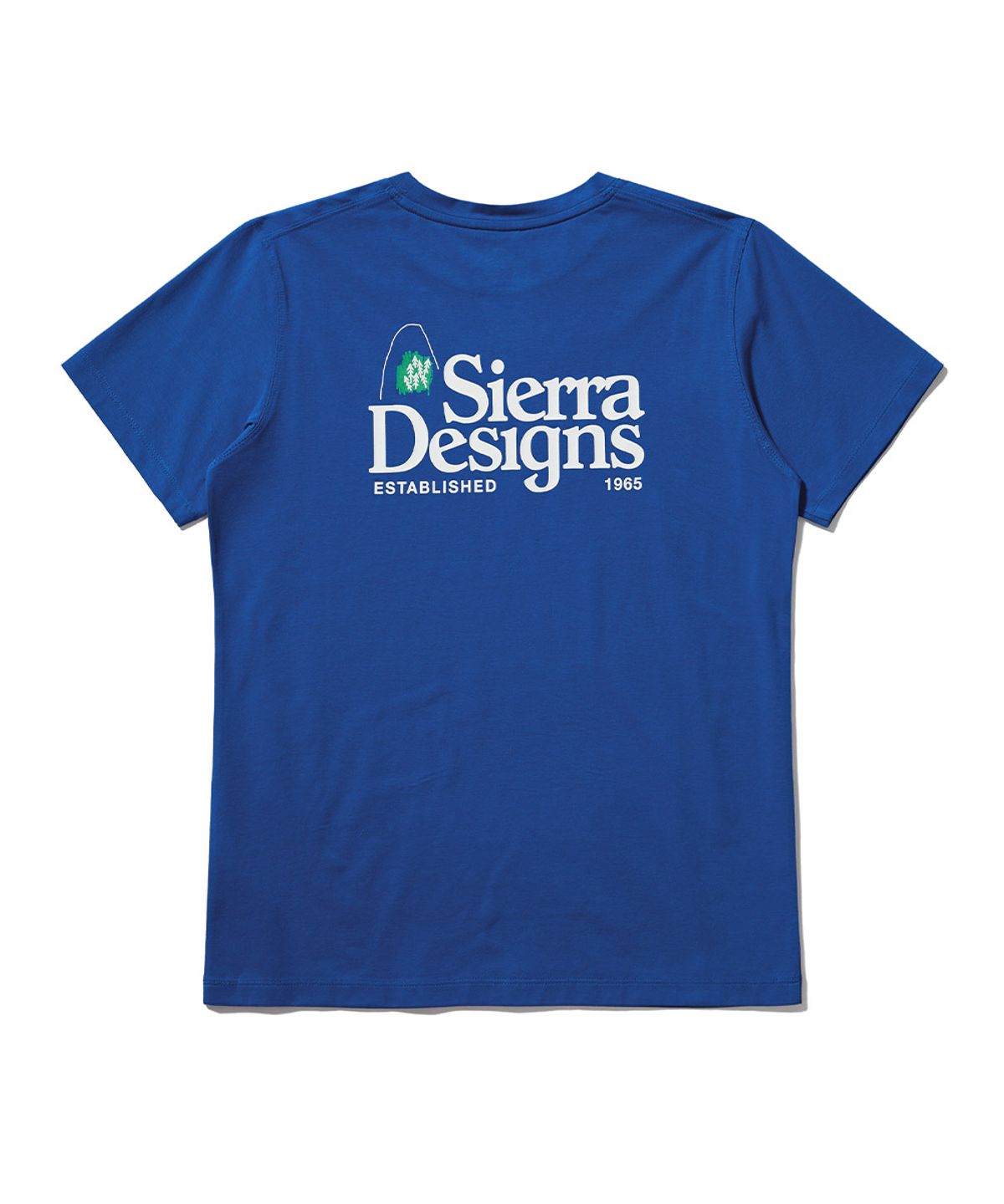 시에라디자인(SIERRA DESIGNS) W) 오리지널 로고 소로나쿨 반팔티셔츠 BLUE