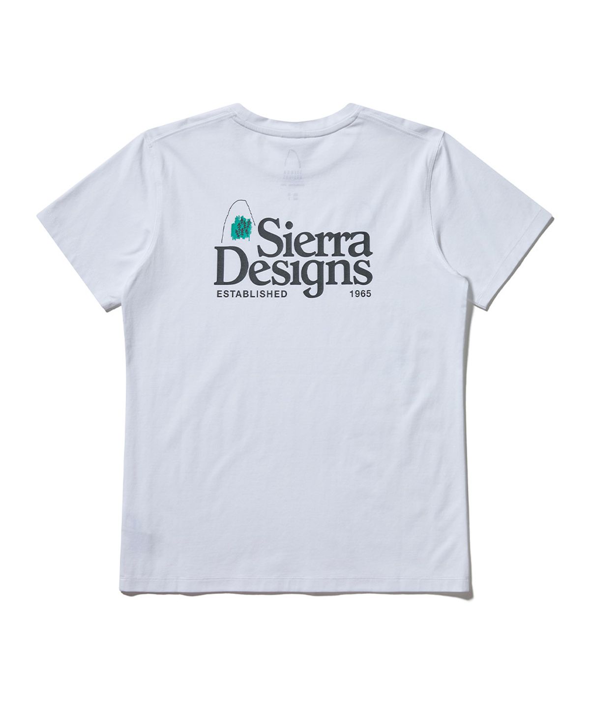 시에라디자인(SIERRA DESIGNS) W) 오리지널 로고 소로나쿨 반팔티셔츠 WHITE