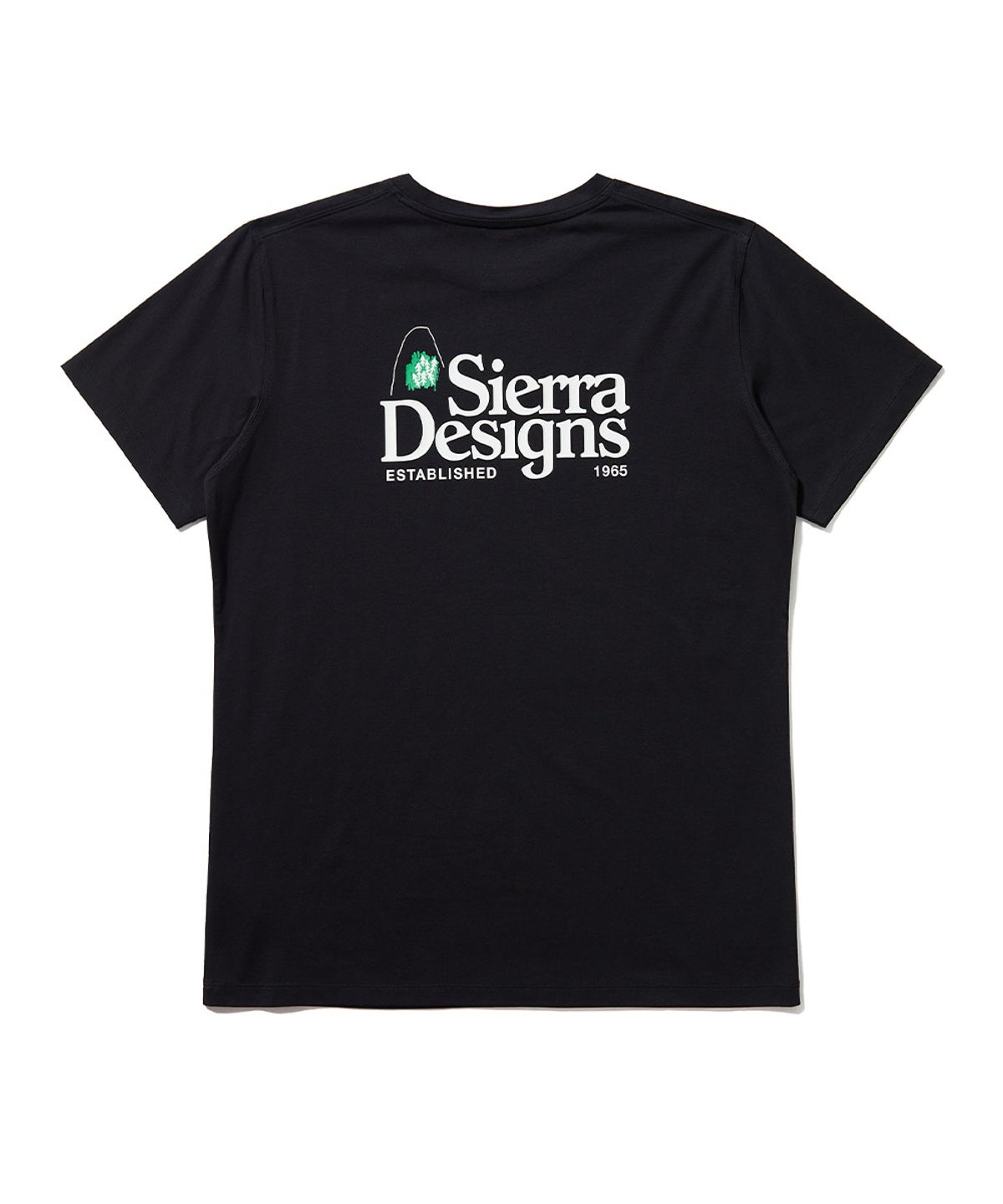 시에라디자인(SIERRA DESIGNS) W) 오리지널 로고 소로나쿨 반팔티셔츠 BLACK