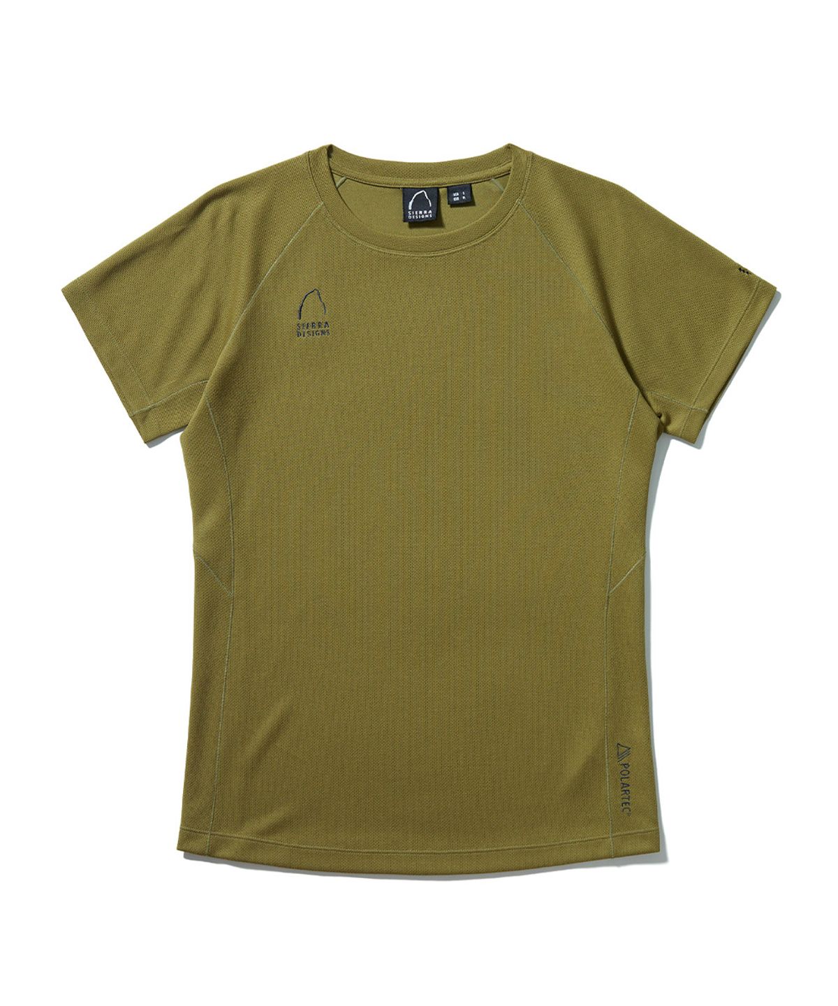 시에라디자인(SIERRA DESIGNS) W) 폴라텍 파워드라이 맨던홀 (MENDENHALL) 반팔티셔츠 KHAKI