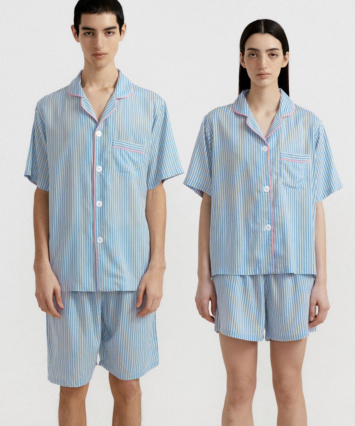 조스라운지(JO'S LOUNGE) [모달100] (couple) Oasis Short Pajama Set