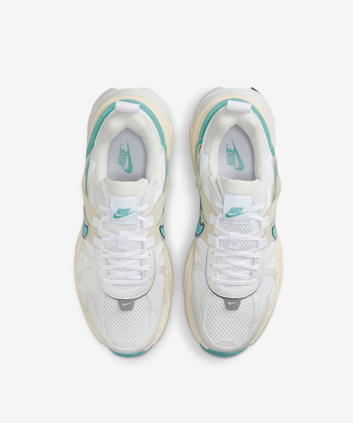 나이키(NIKE) V2K 런 W - 화이트:코코넛 밀크:서밋 화이트:더스티 캑터스 / FD0736-105