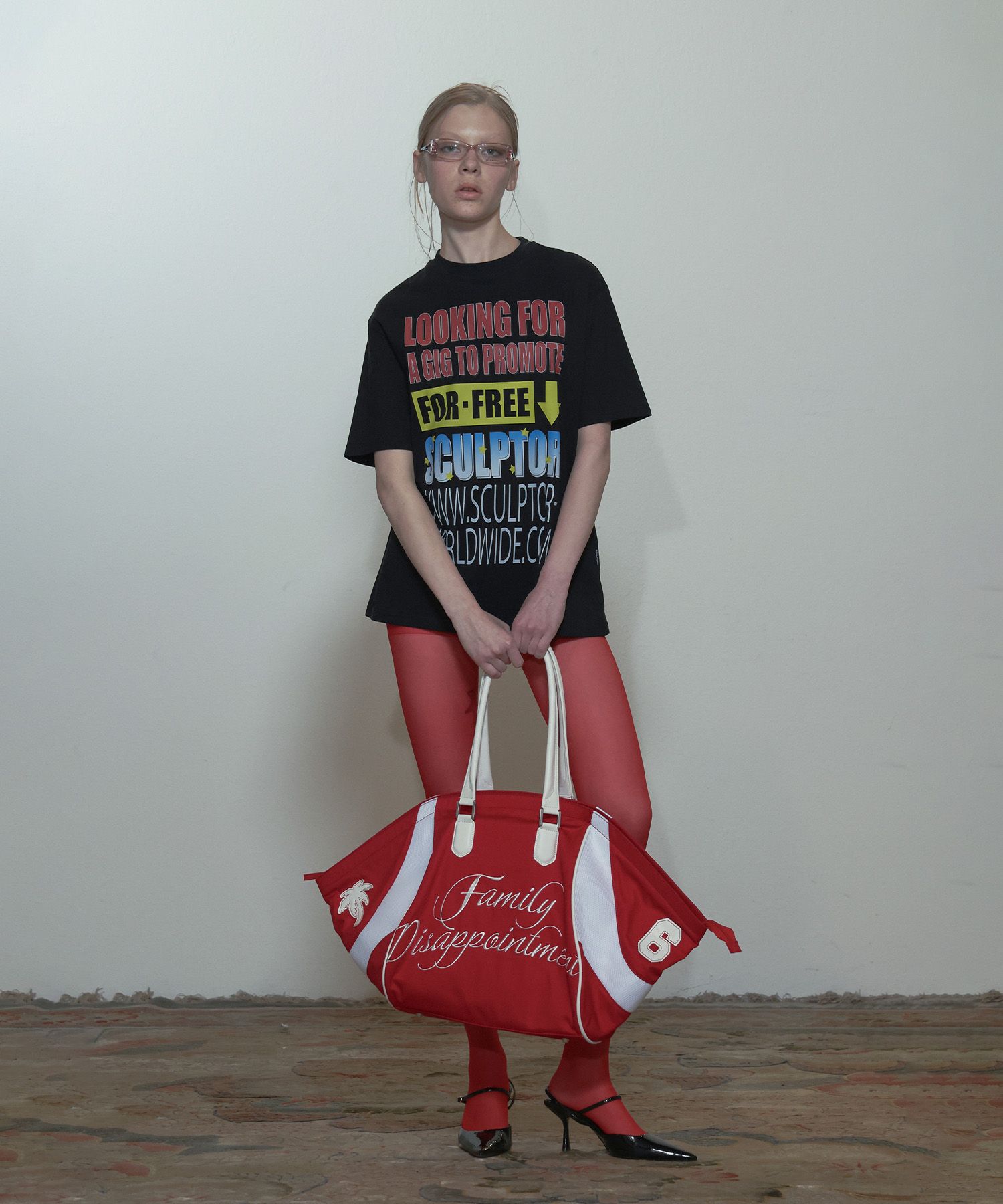 MUSINSA | SCULPTOR Big Big Bag Red