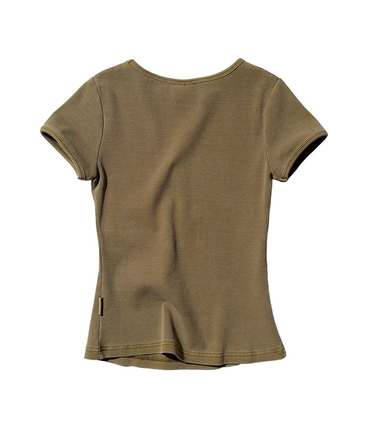 스컬프터(SCULPTOR) Archive Pigment Baby Tee Dusty Brown