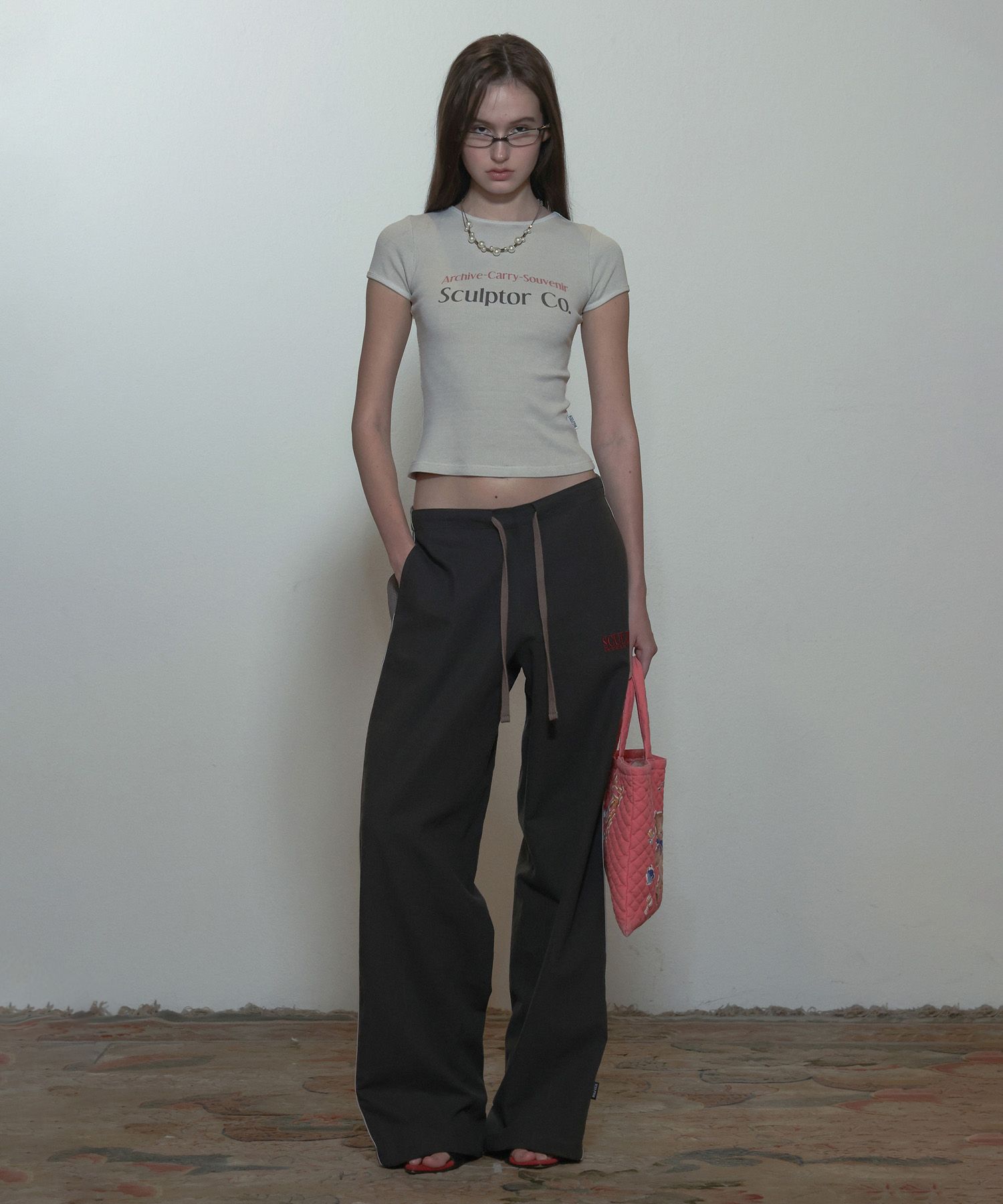 Tシャツ・カットソー [SCULPTOR] Archive Pigment Baby Tee Dusty Ivory SC24S276IV MUSINSA | SCULPTOR Archive Pigment Baby Tee Dusty Ivory