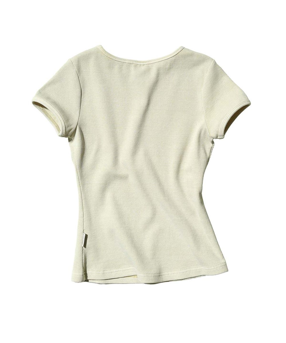 스컬프터(SCULPTOR) Archive Pigment Baby Tee Dusty Ivory