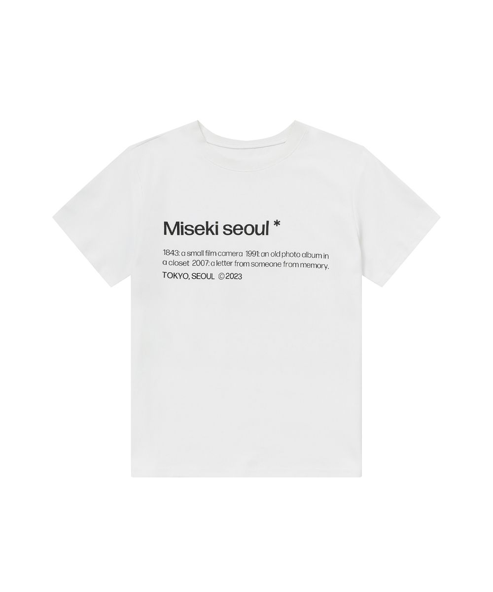 【MISEKI SEOUL】★送料・関税込★Misekiseoul short sleeves MUSINSA | MISEKI SEOUL Misekiseoul short sleeves WHITE
