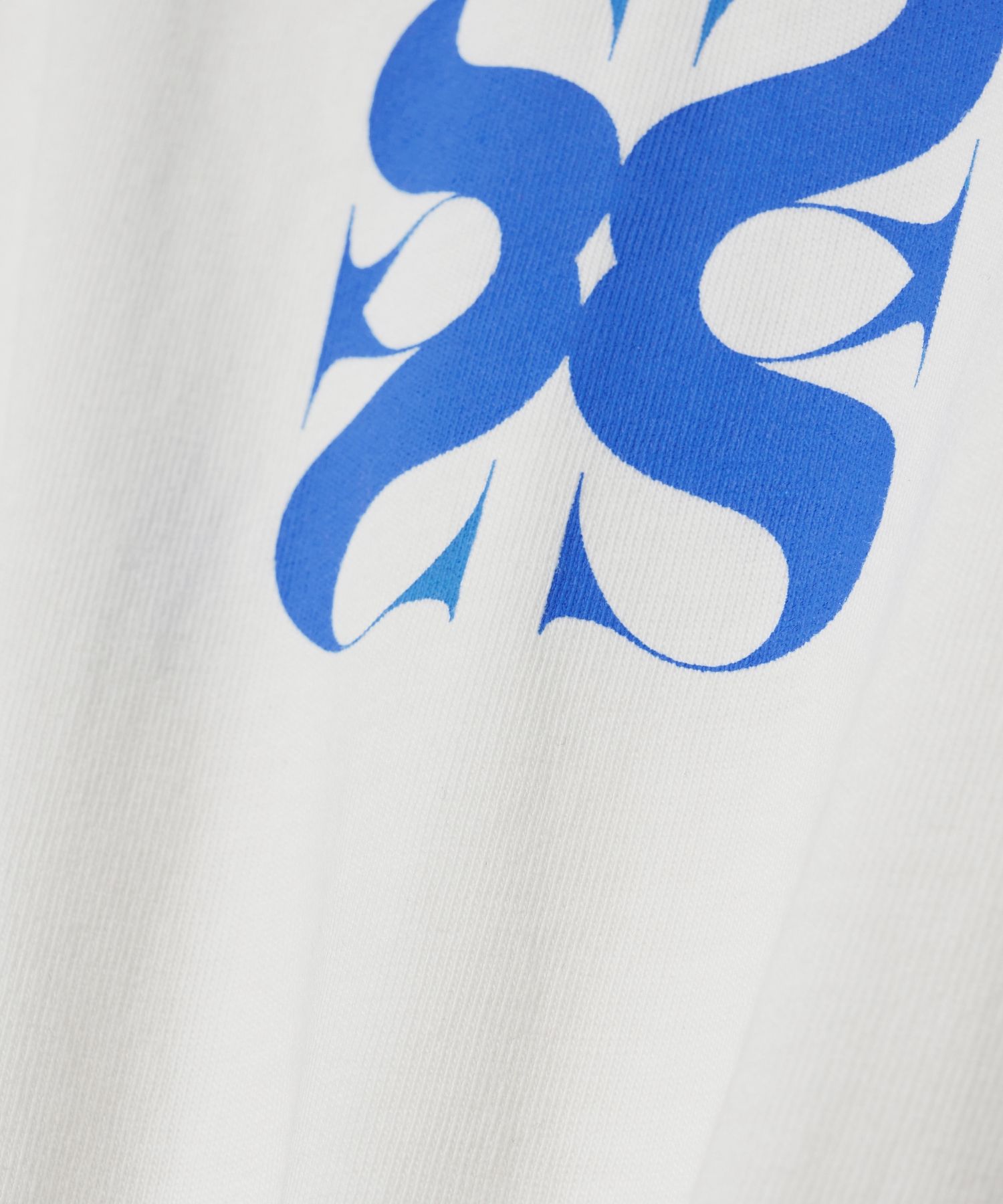 ◆SATUR◆ Classic Logo Short Sleeve T-Shirt White Blue MUSINSA | SATUR Classic Logo Short-Sleeved T-shirt White Blue