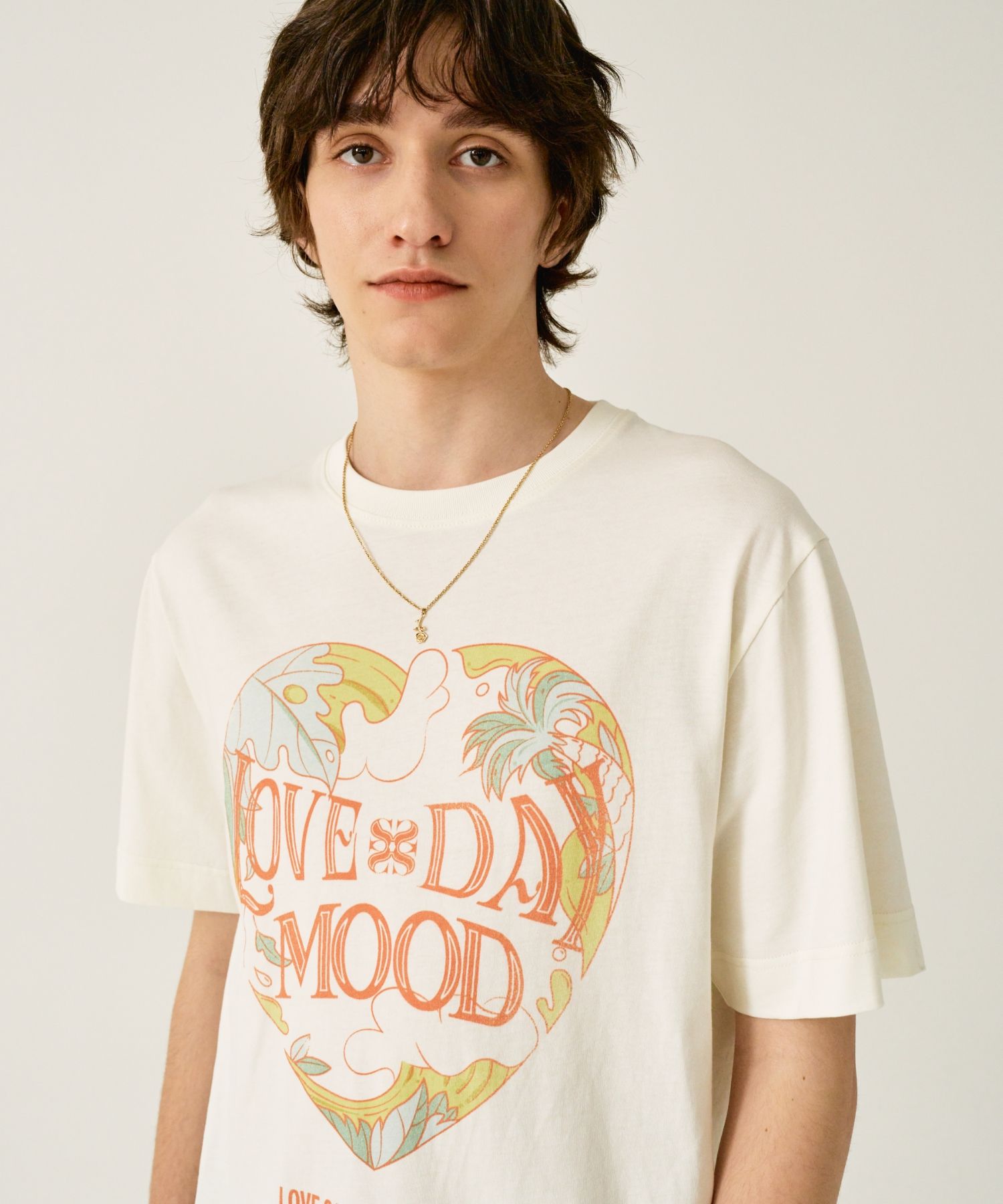 MUSINSA | SATUR Love Day Mood Ocean Graphic Short Sleeve T