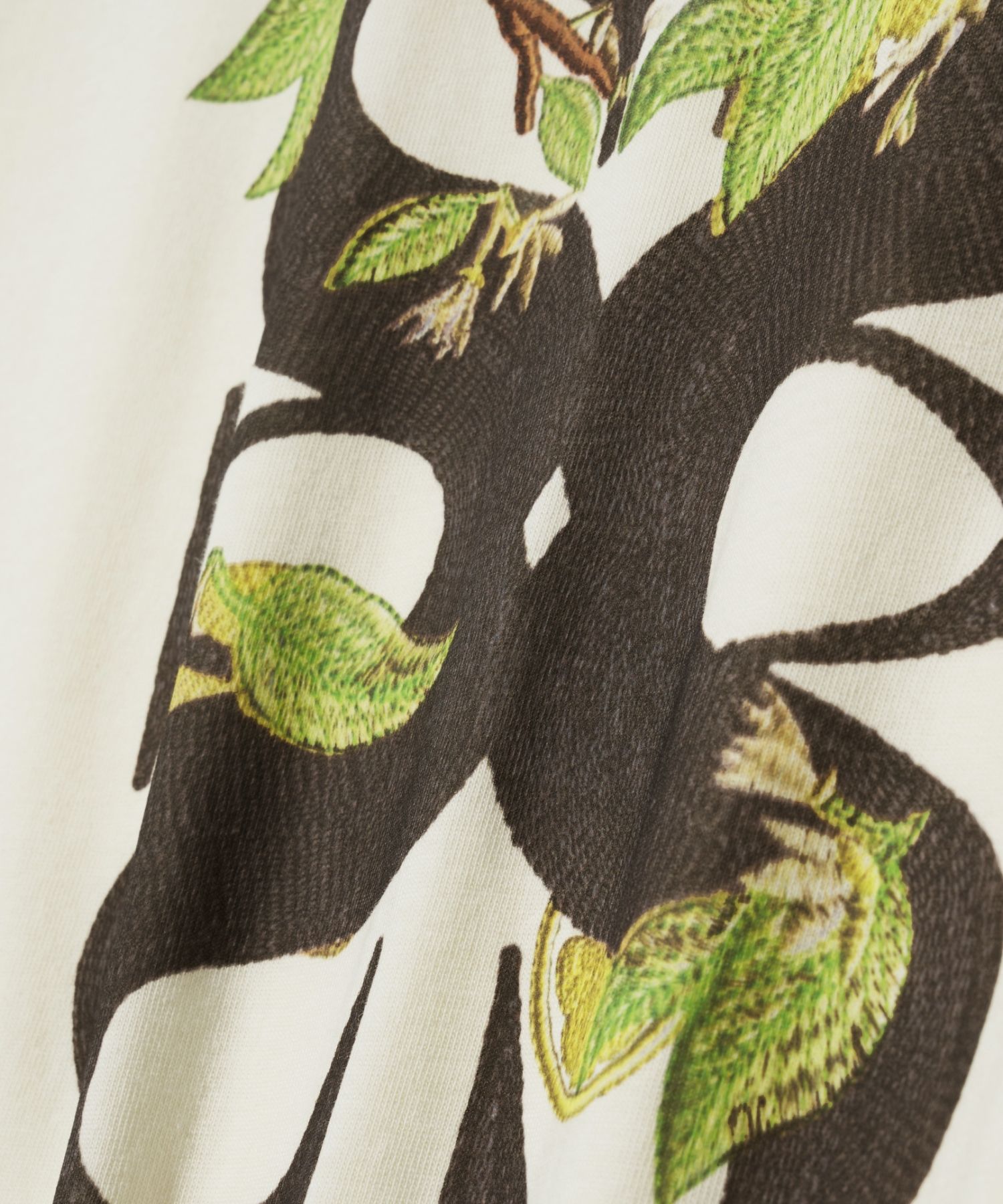 Tシャツ・カットソー SATUR Apero Leaf Graphic Short Sleeve T-Shirt Resort Ivory MUSINSA | SATUR Apero Leaf Graphic Short Sleeve T-shirt