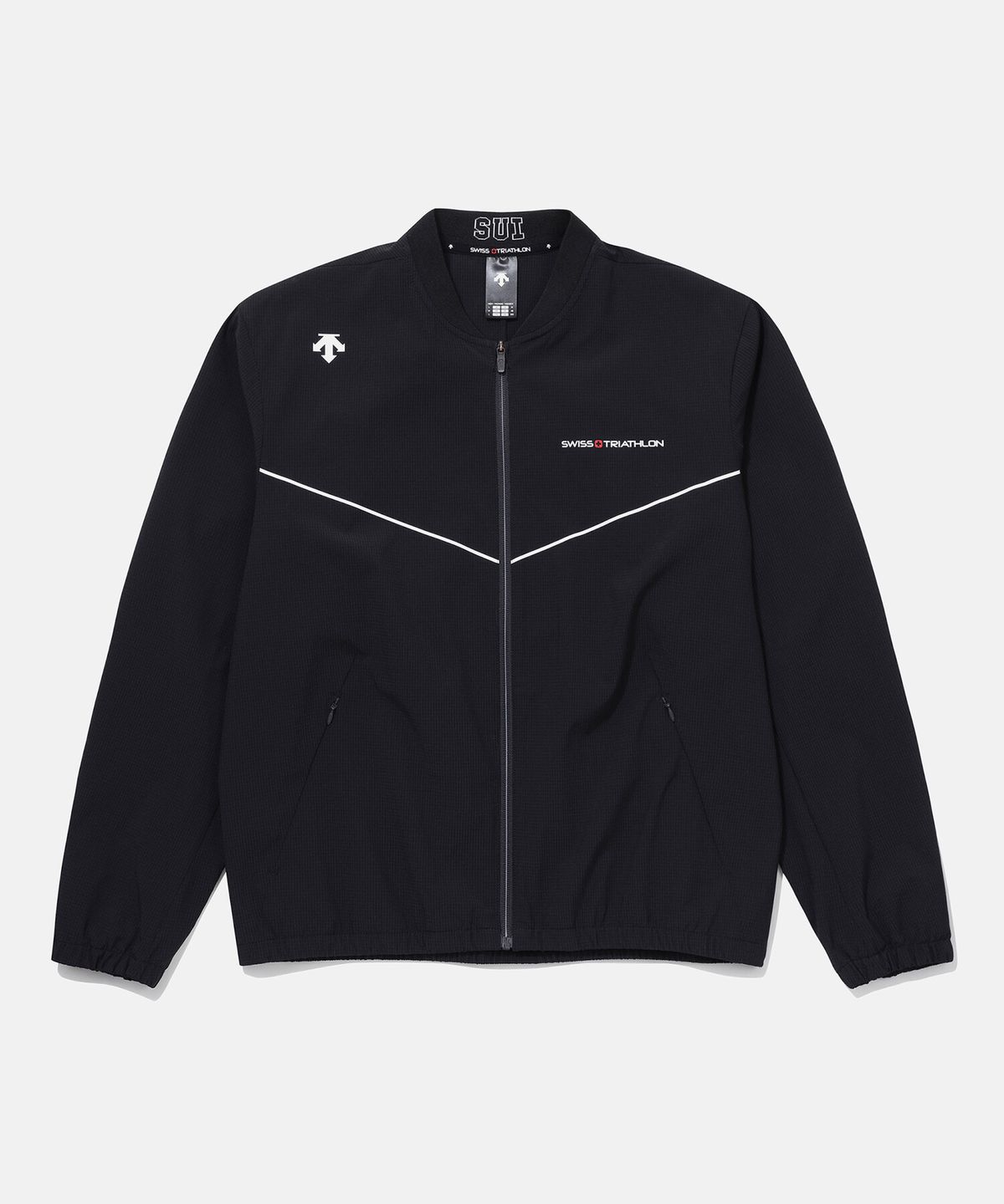 데상트(DESCENTE) SUI 팀 우븐 봄버 자켓 블랙(SP221IKT51)
