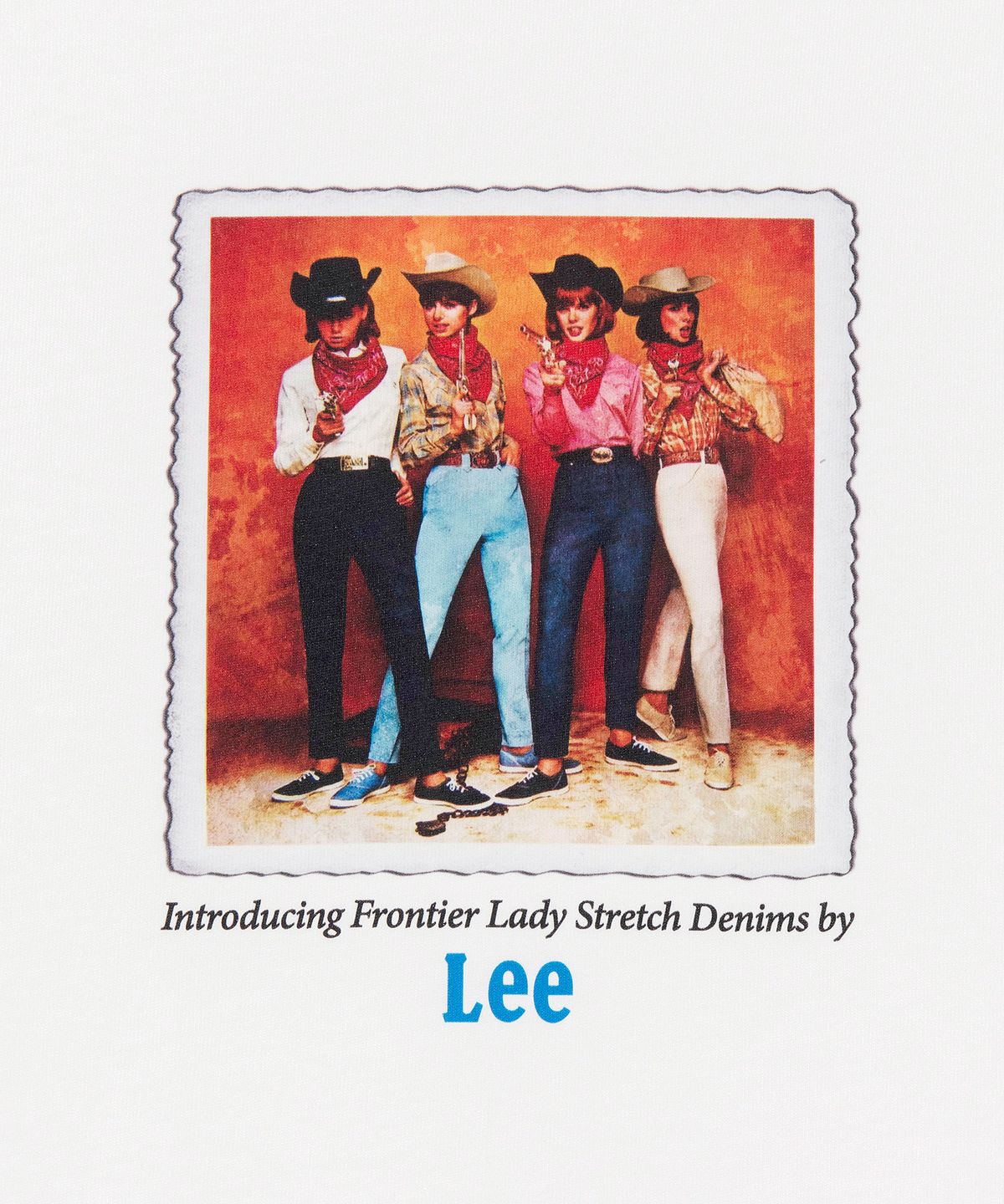 리(LEE) 리 커머셜 포토 티셔츠 화이트