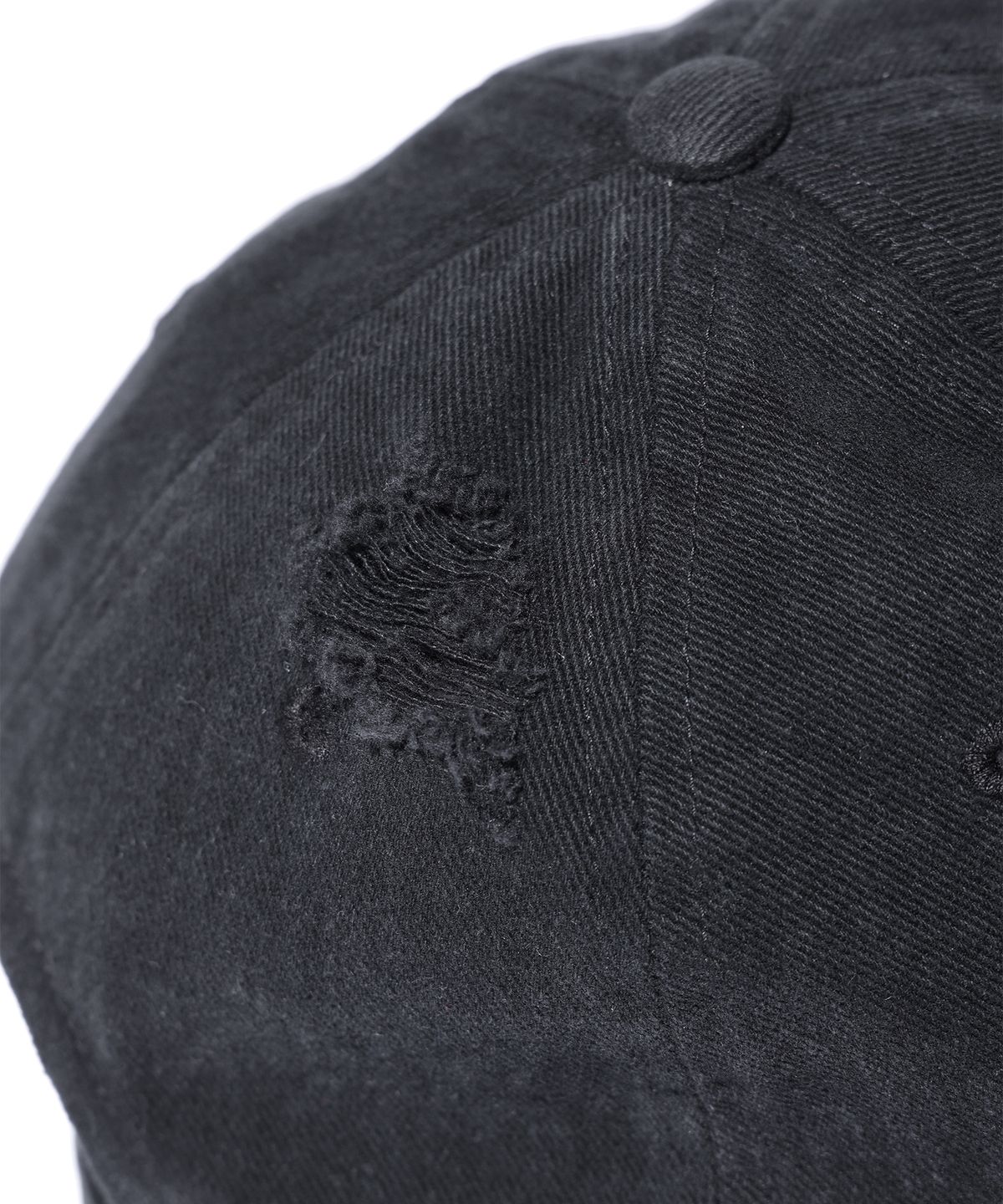 이에이(IEY) GRAN LOGO VINTAGE BALL CAP Black