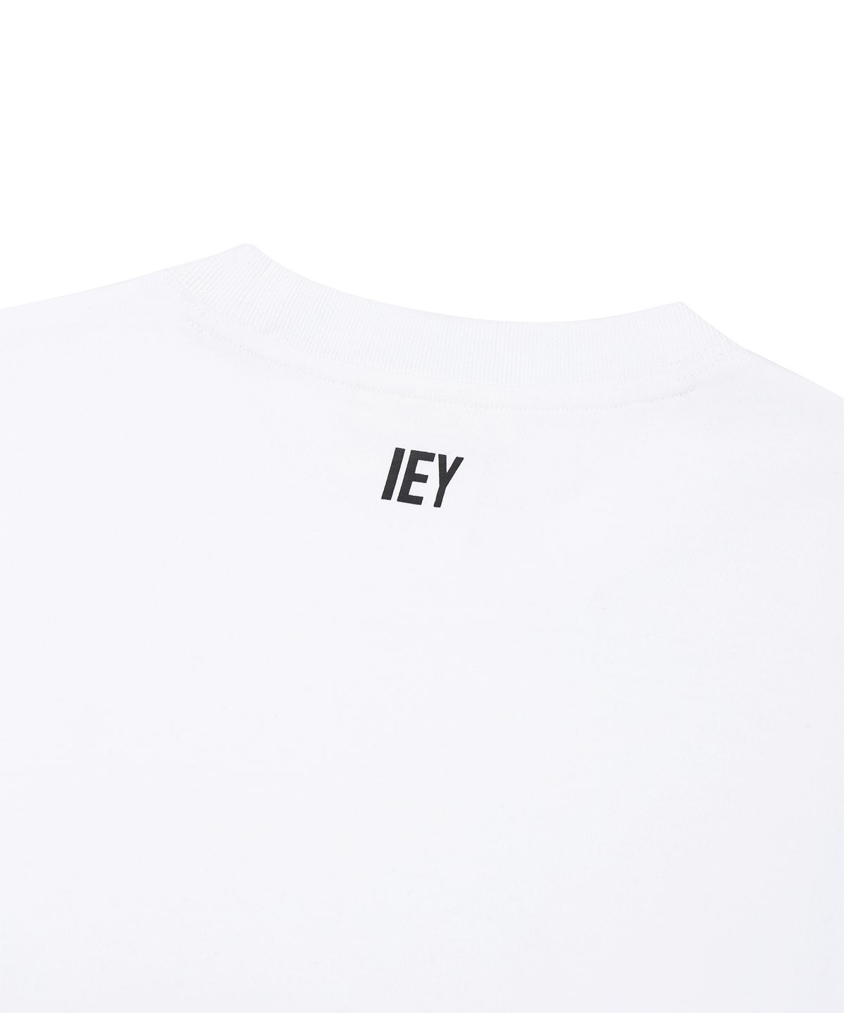 이에이(IEY) DOT LOGO T-SHIRTS White