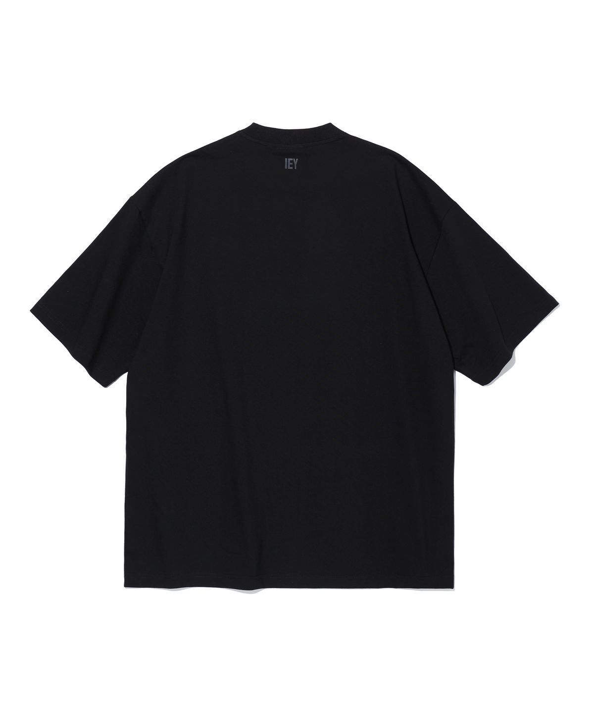 이에이(IEY) DOT LOGO T-SHIRTS Black