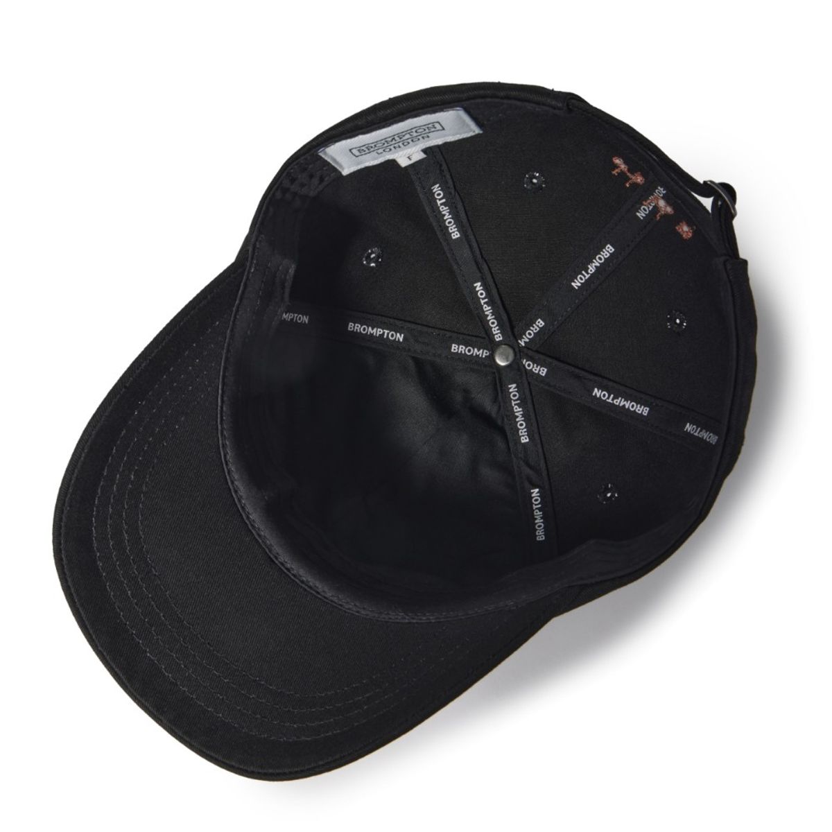브롬톤 런던(BROMPTON LONDON) BASIC BALL CAP - BLACK (P245AHA207)