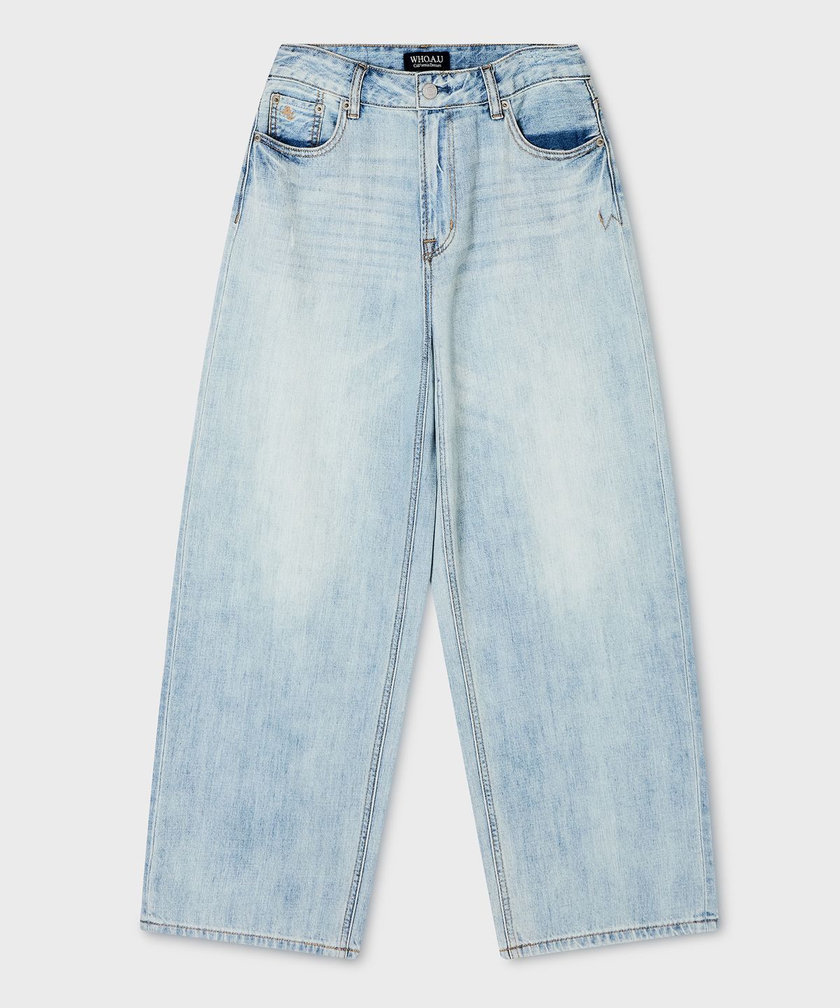 후아유(WHO.A.U) Lightweight Wide Denim(F) / WHTJG2431F