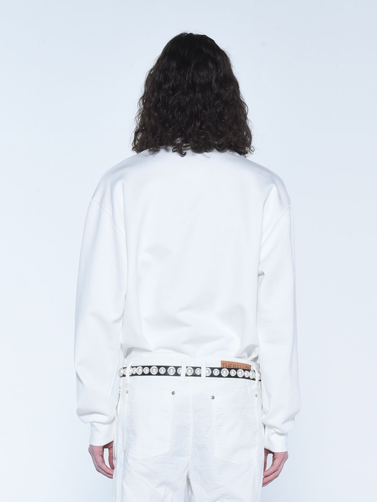 더발론(THE BALLON) MENS LACE UP SWEATSHIRT