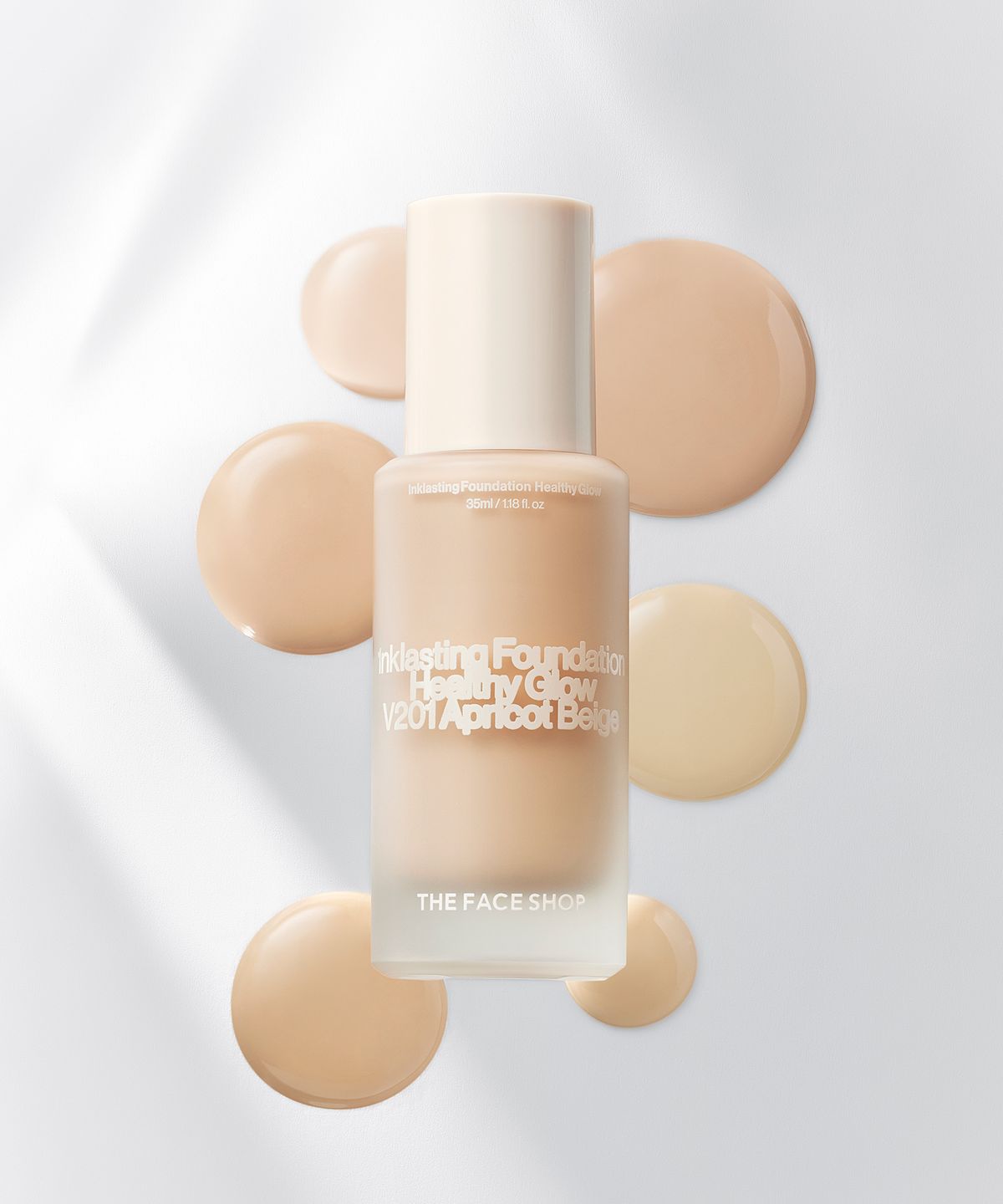 더페이스샵(THE FACE SHOP) 잉크래스팅 파운데이션 헬시 글로우 35ml