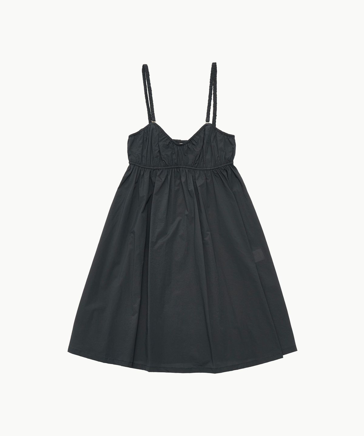 아모멘토(AMOMENTO) CORSET MINI DRESS_CHARCOAL