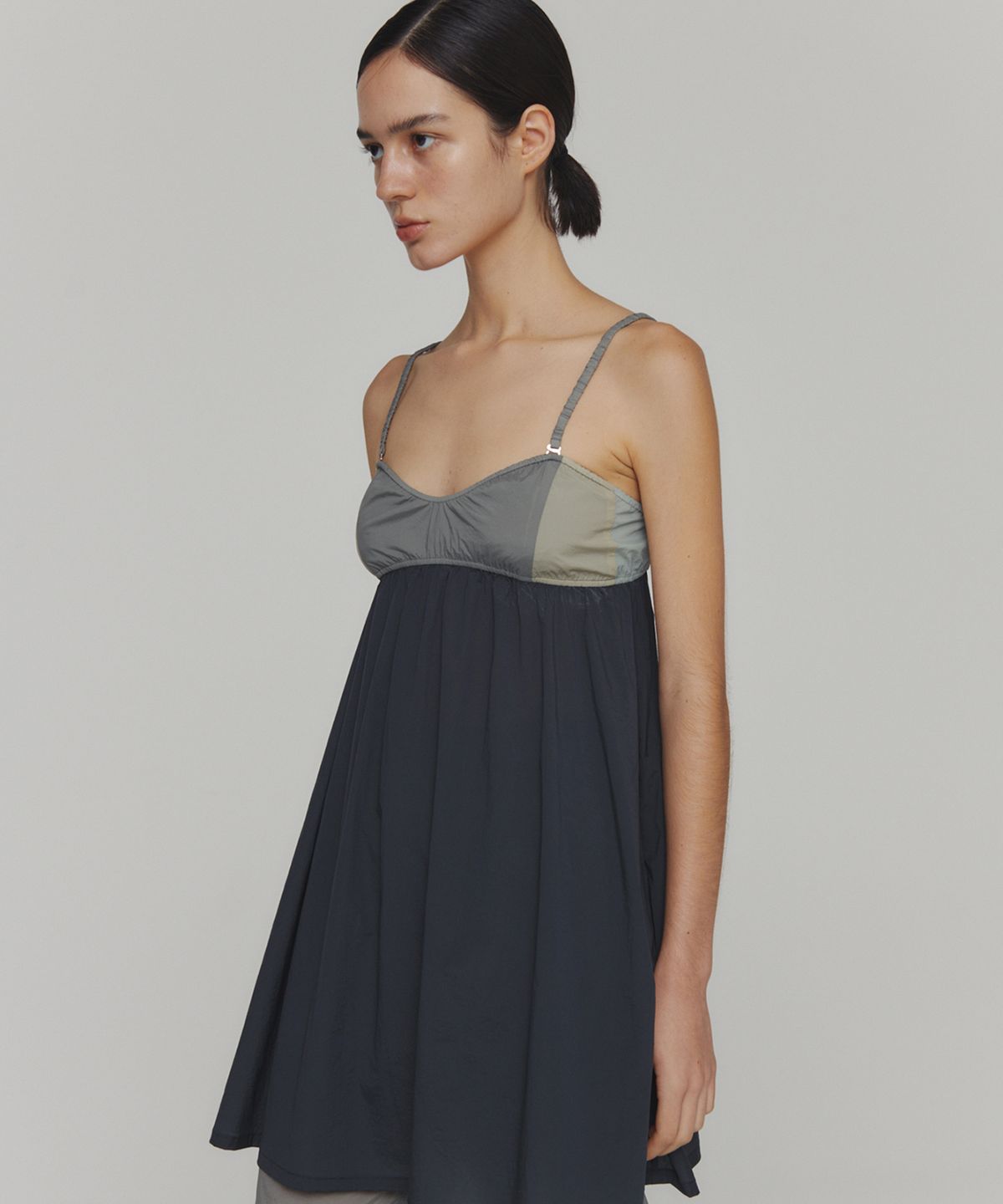 아모멘토(AMOMENTO) CORSET MINI DRESS_MIX