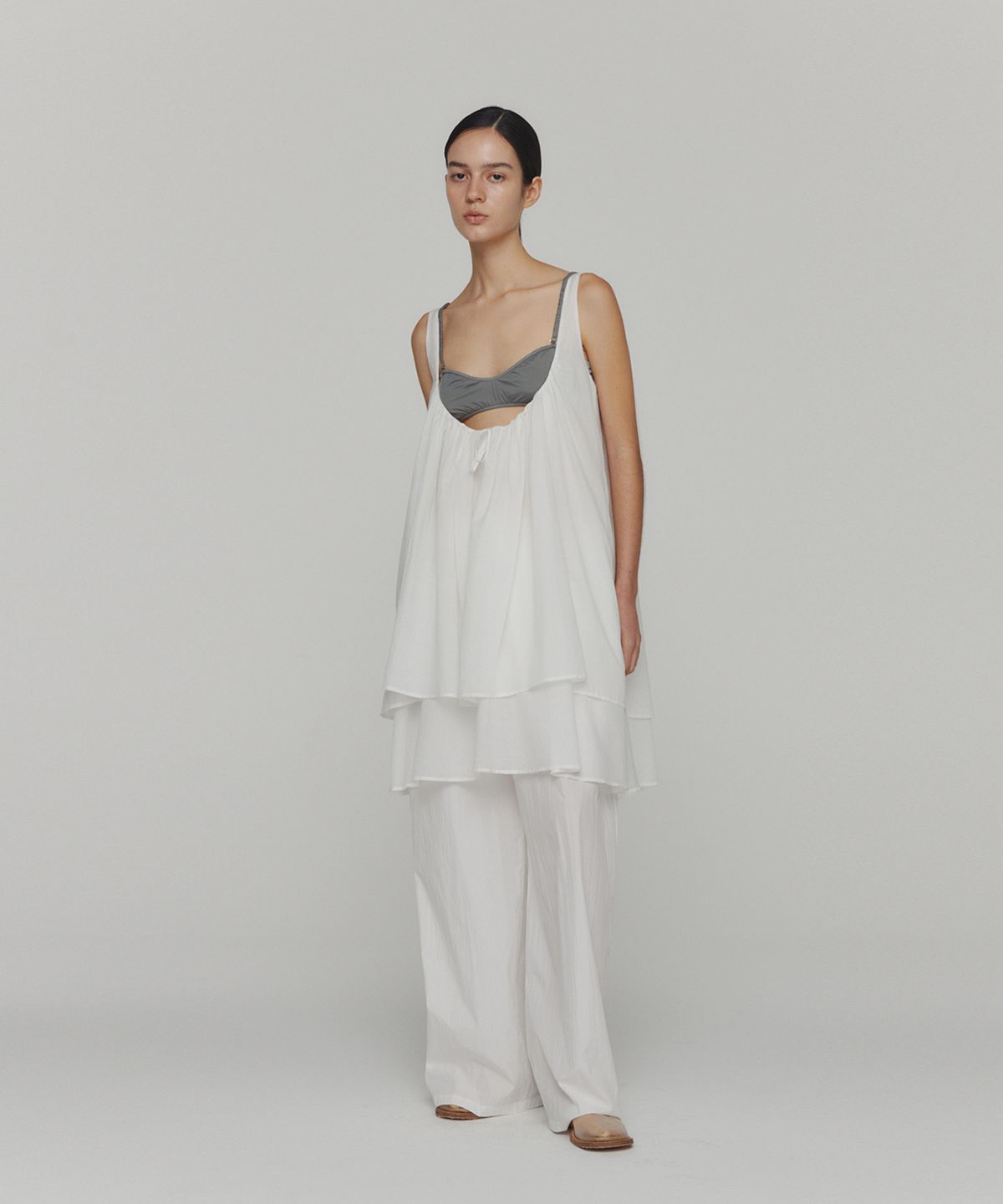 아모멘토(AMOMENTO) COLOR BLOCK BRA TOP_MIX
