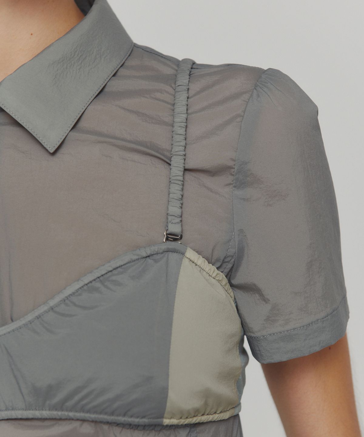 아모멘토(AMOMENTO) COLOR BLOCK BRA TOP_MIX