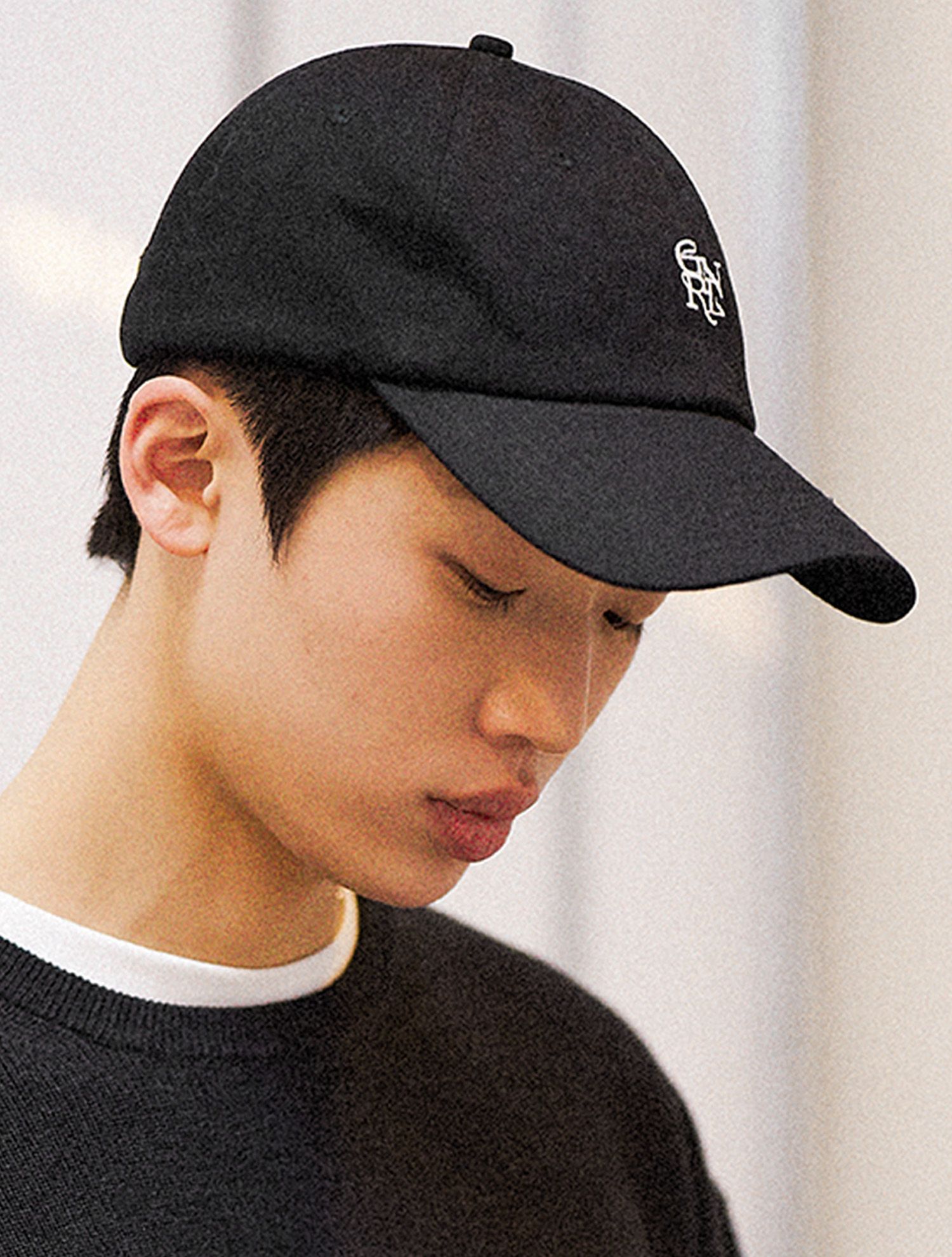 MUSINSA | GENERAL IDEA GNRL Basic Logo Ball Cap [9COL