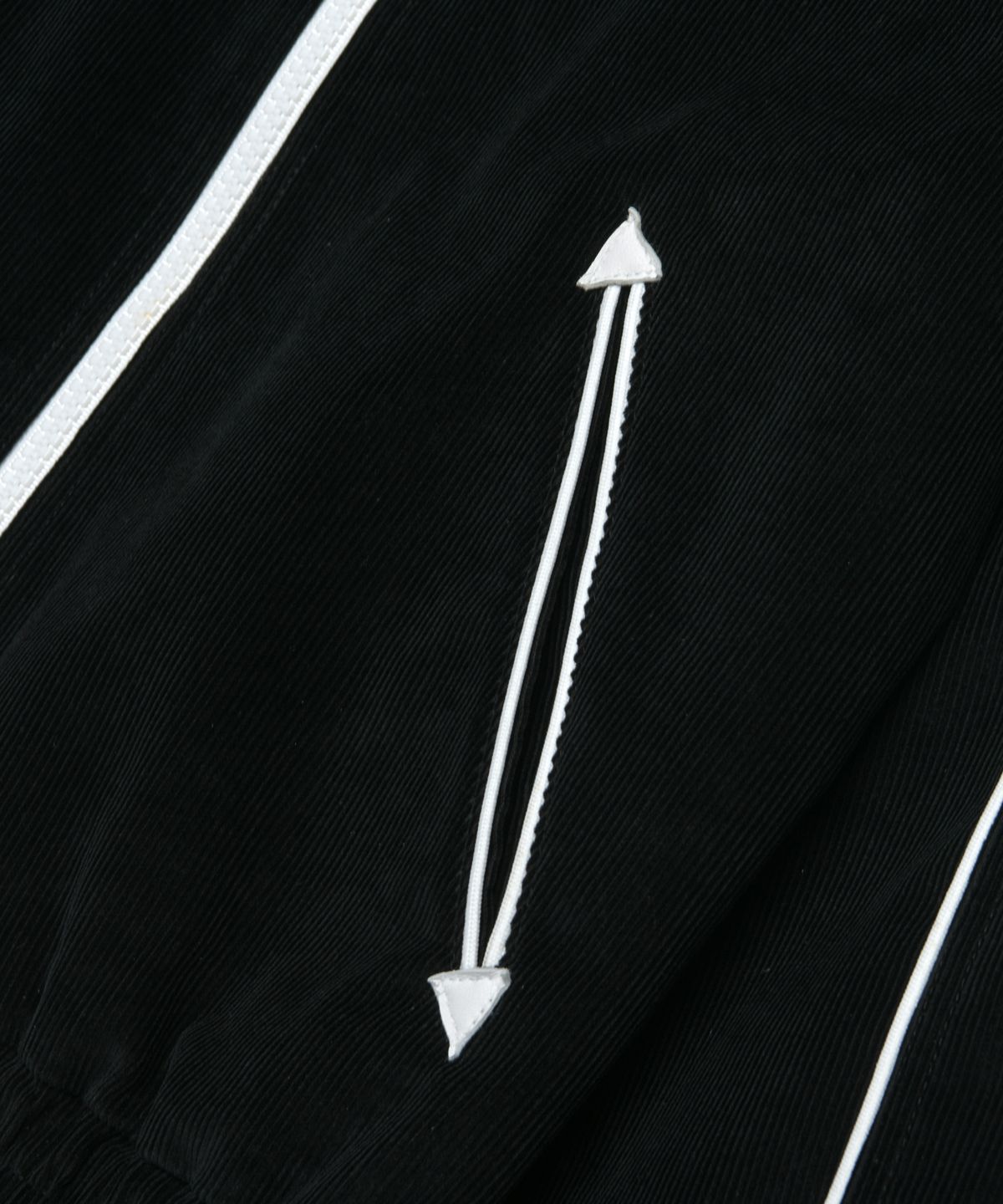 롤링스튜디오(ROLLINGSTUDIOS) PIPED BLOUSON JACKET CORDUROY BLACK