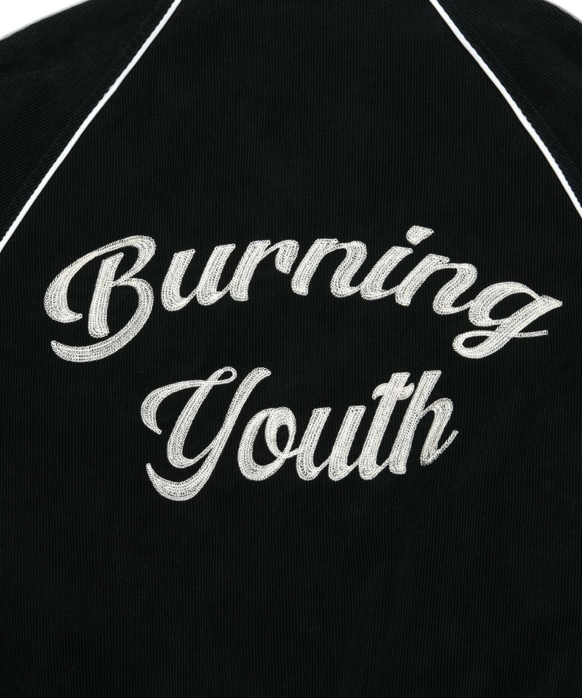 롤링스튜디오(ROLLINGSTUDIOS) PIPED BLOUSON JACKET CORDUROY BLACK