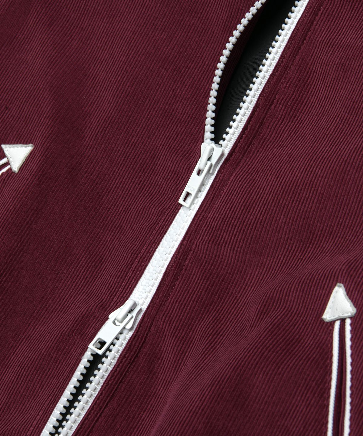 롤링스튜디오(ROLLINGSTUDIOS) PIPED BLOUSON JACKET CORDUROY BURGUNDY