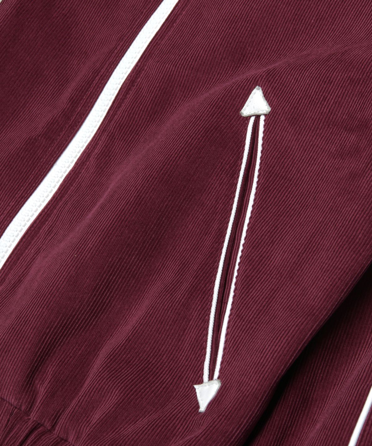 롤링스튜디오(ROLLINGSTUDIOS) PIPED BLOUSON JACKET CORDUROY BURGUNDY