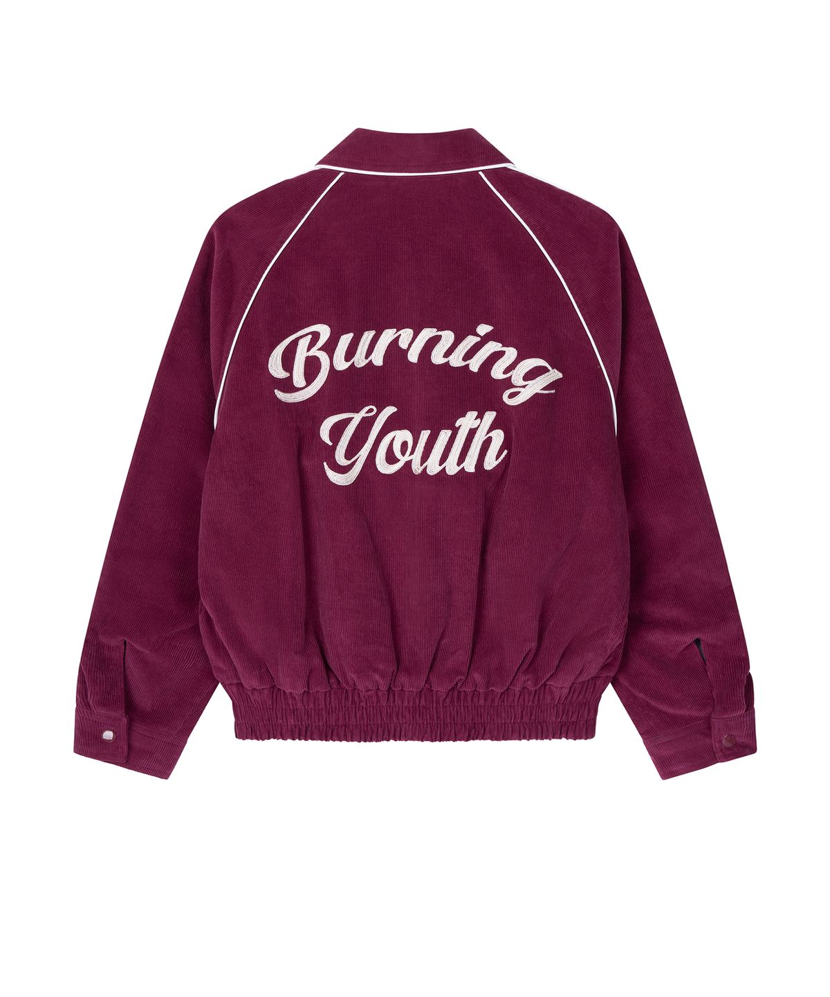 롤링스튜디오(ROLLINGSTUDIOS) PIPED BLOUSON JACKET CORDUROY BURGUNDY