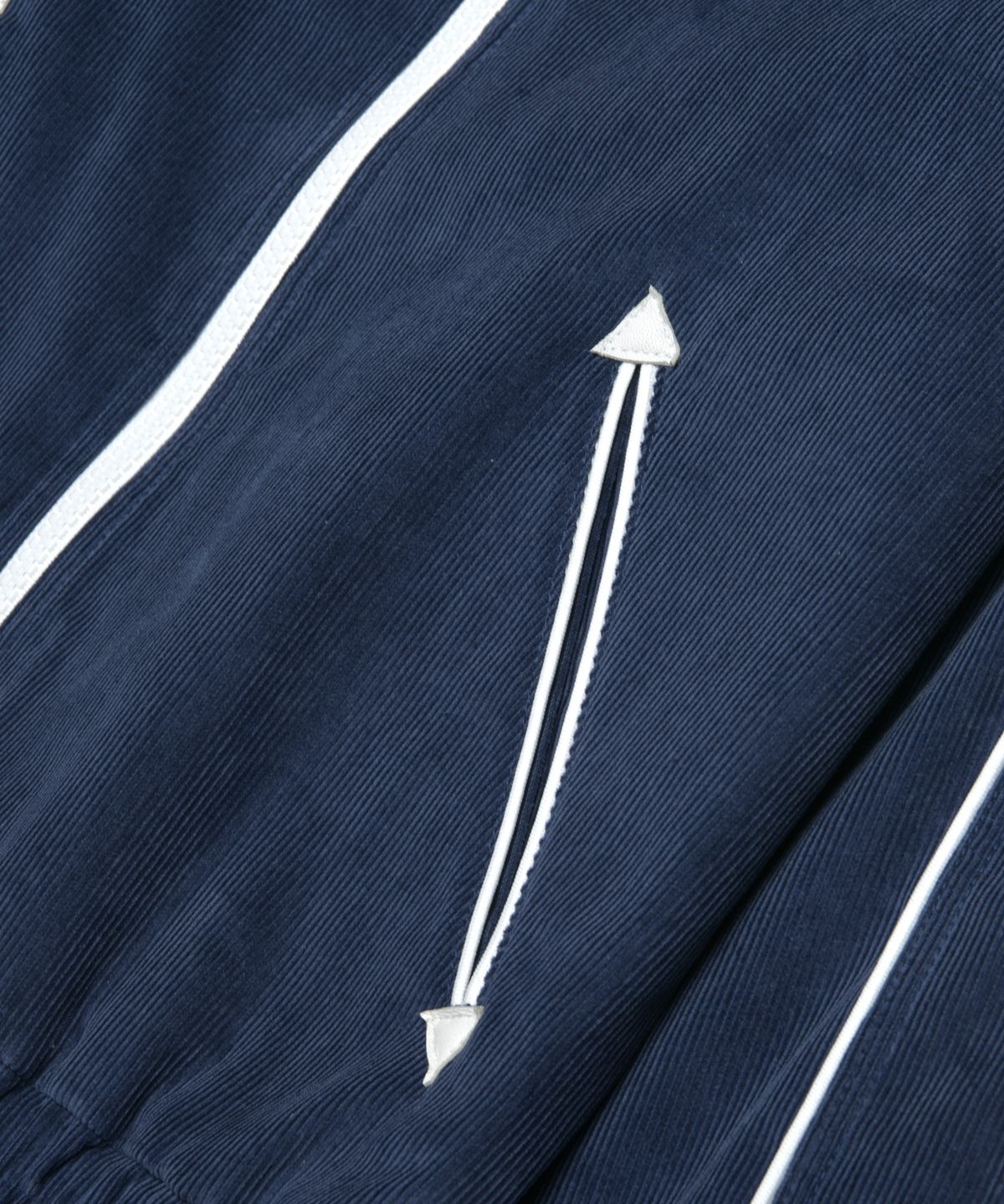 롤링스튜디오(ROLLINGSTUDIOS) PIPED BLOUSON JACKET CORDUROY NAVY