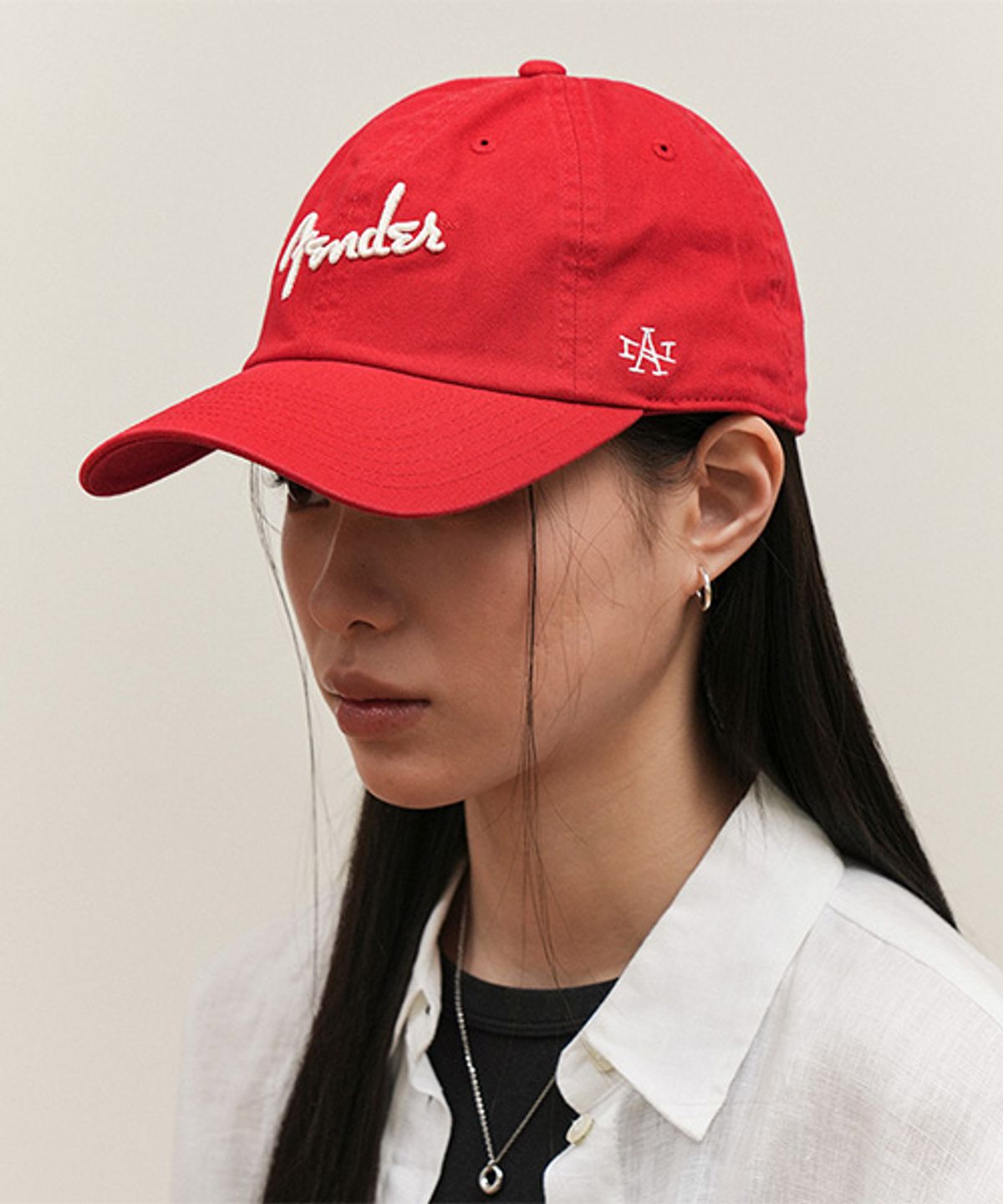 아메리칸니들(AMERICAN NEEDLE) BALLPARK CAP FENDER - RED
