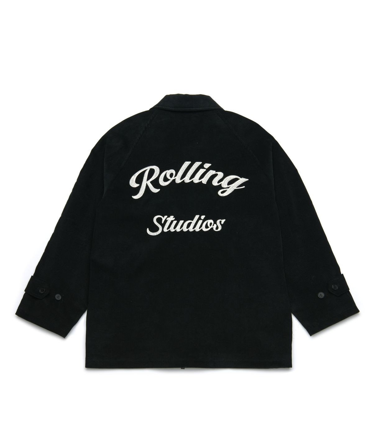 롤링스튜디오(ROLLINGSTUDIOS) R EMBROIDERED JACKET CORDUROY BLACK