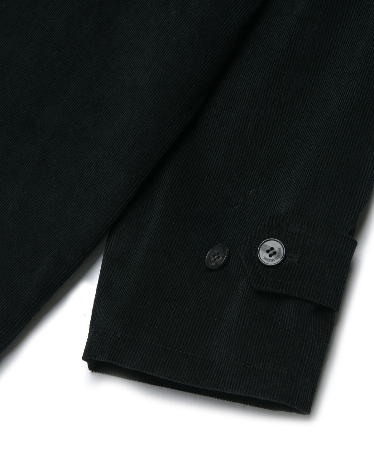 롤링스튜디오(ROLLINGSTUDIOS) R EMBROIDERED JACKET CORDUROY BLACK