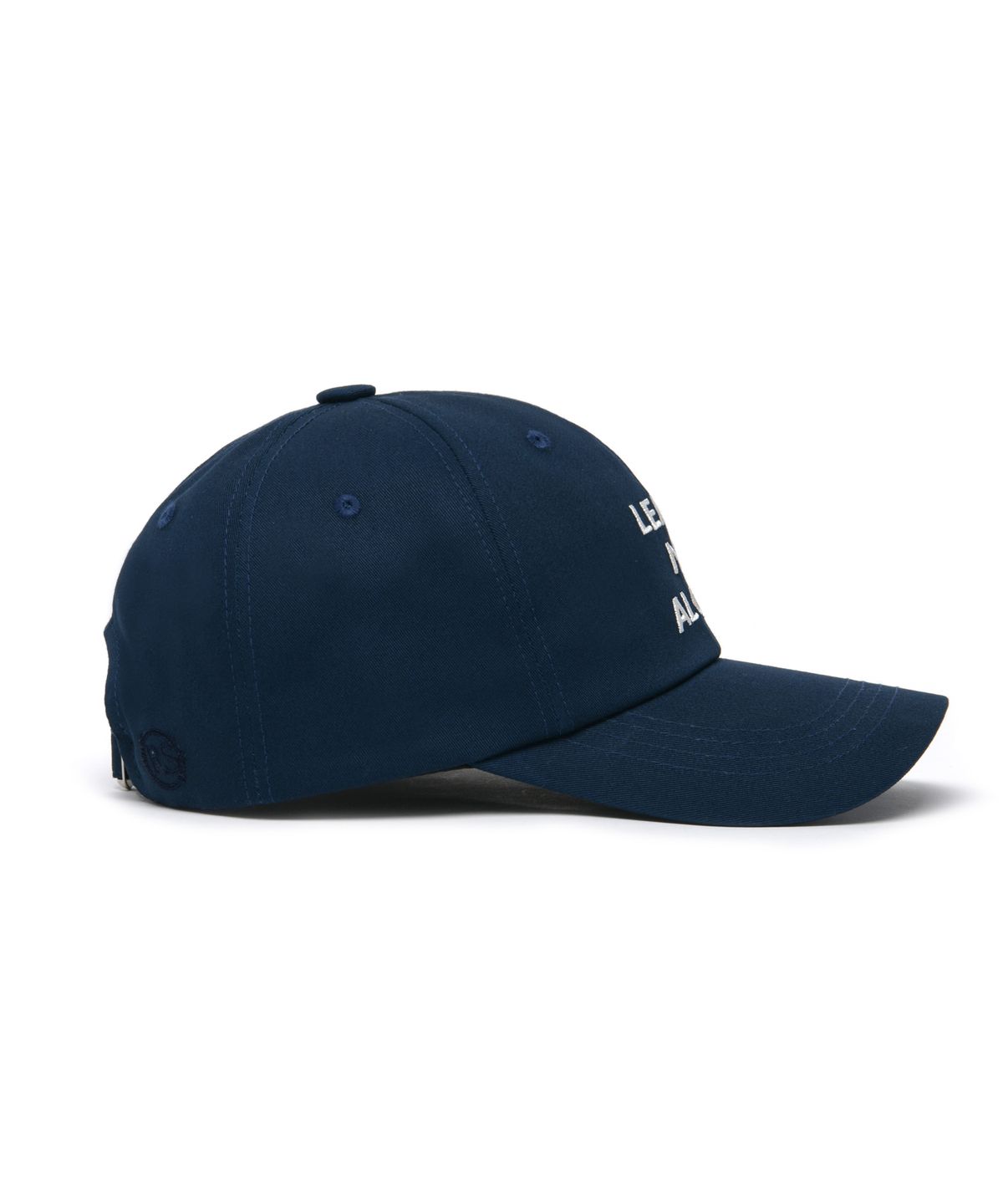 롤링스튜디오(ROLLINGSTUDIOS) LEAVE ME ALONE EMBROIDERED BALL CAP NAVY
