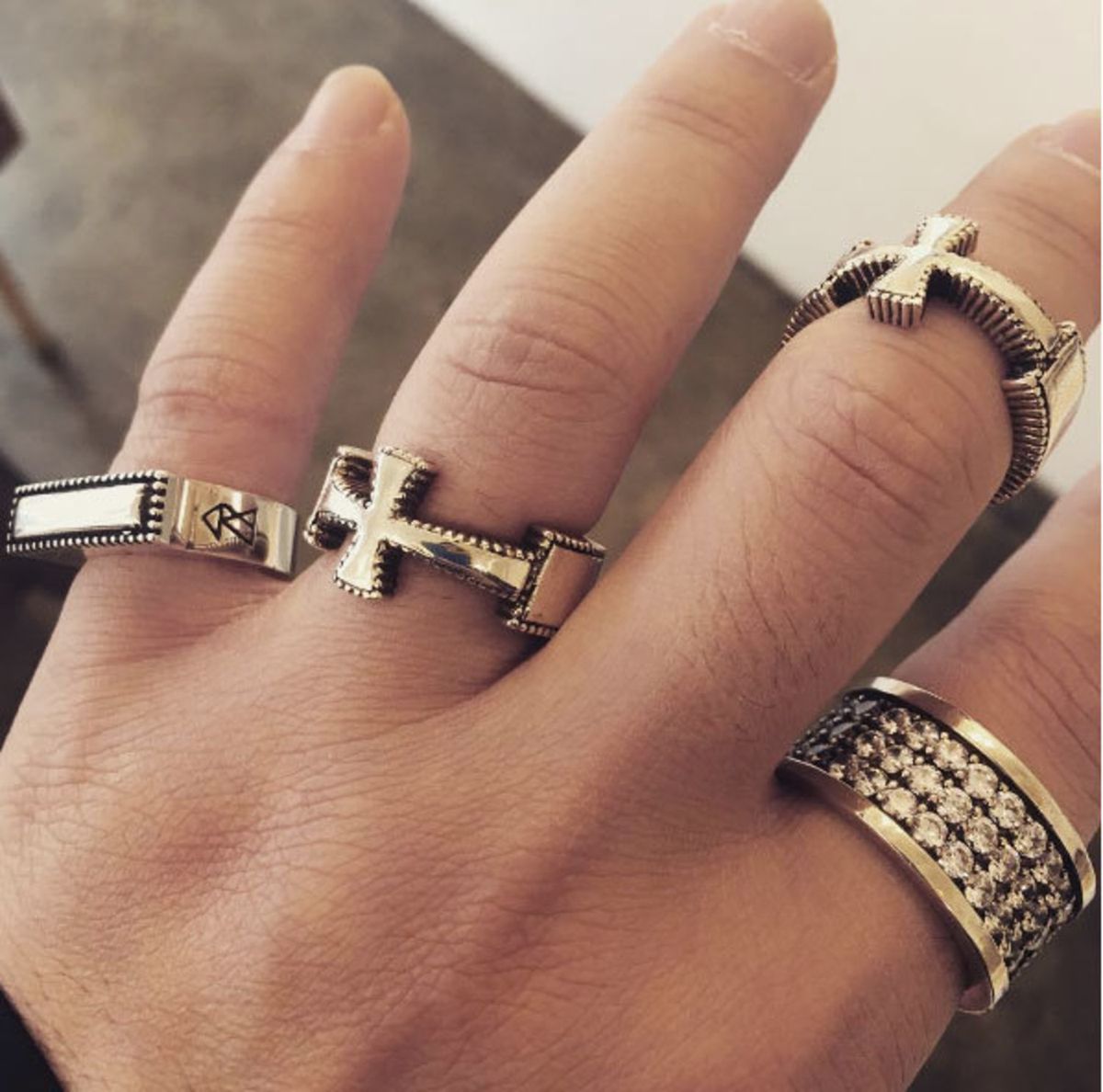프리카 주얼리(FRICA JEWELRY) 다이모 스톤 링