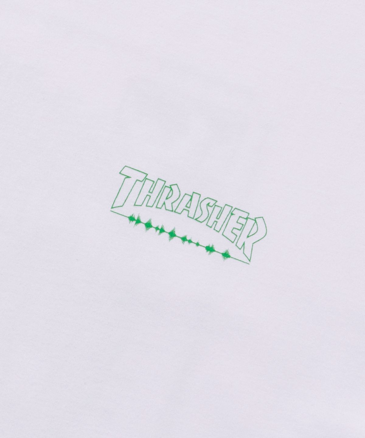 트레셔(THRASHER) 소나 레이더 그래픽 반팔 티셔츠 화이트