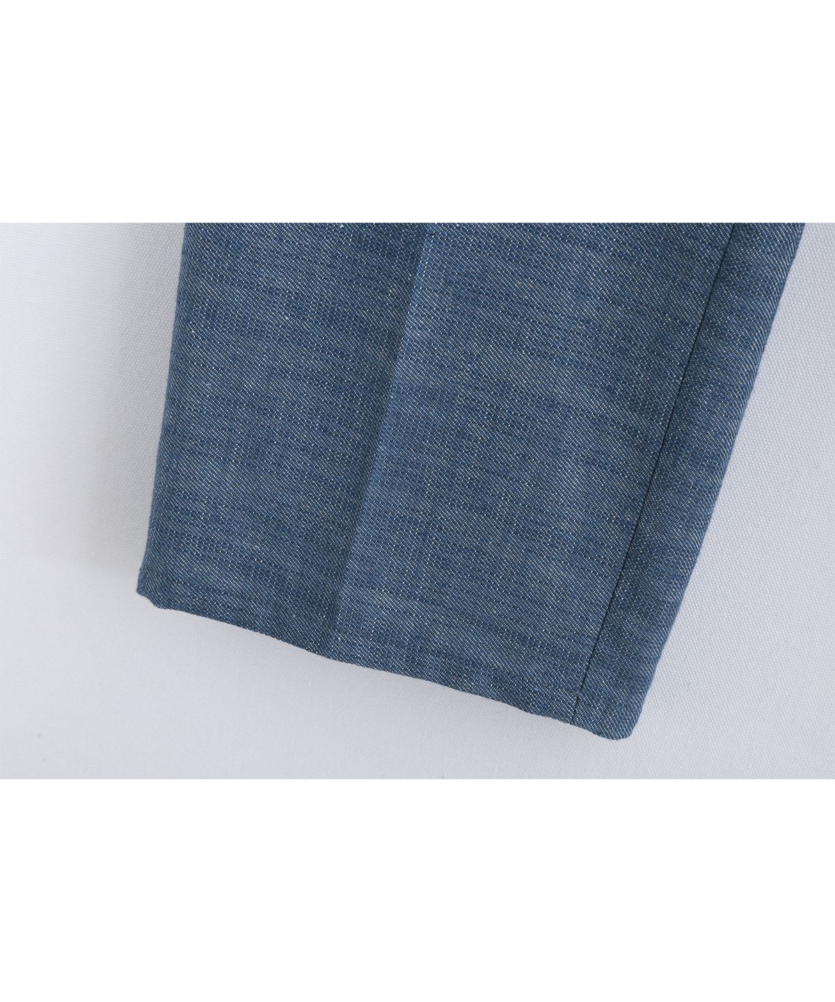 애쉬아워(ASHOUR) Linen Denim Pants Indigo