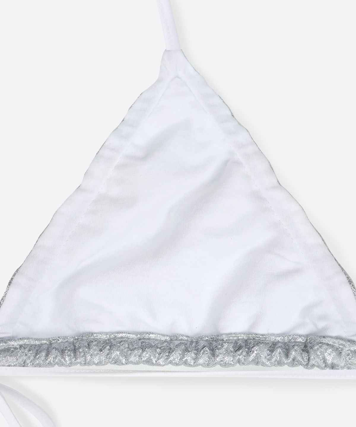 문선(MOONSUN) Flor Metallic Bra / Silver Flower