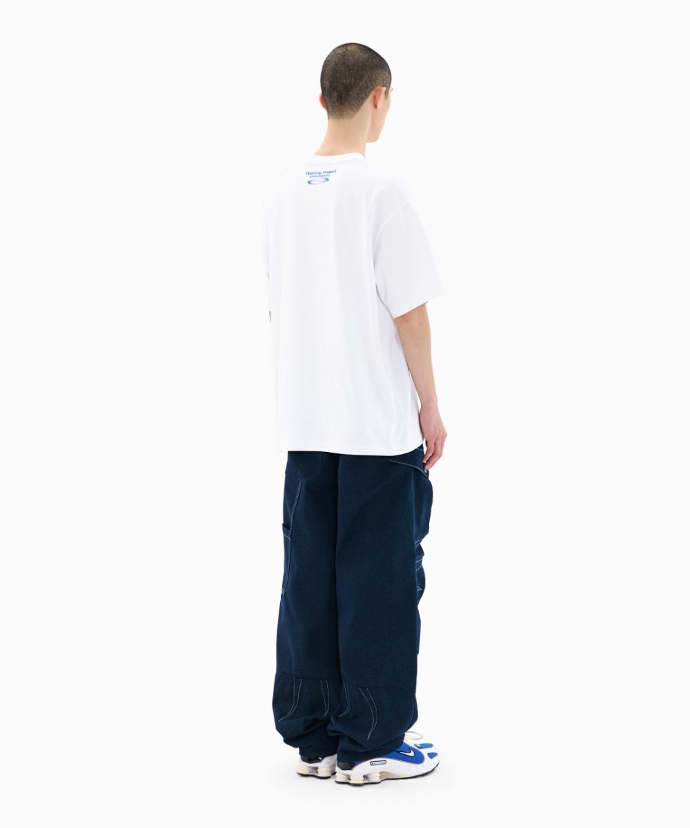 Tシャツ・カットソー Opening Project Identity T Shirt WhiteBlue FWSMCTA353M MUSINSA | OPENING PROJECT Identity T Shirt - White/Blue