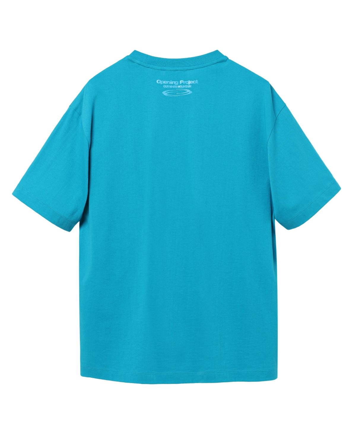 오프닝프로젝트(OPENING PROJECT) Identity T Shirt - Aqua