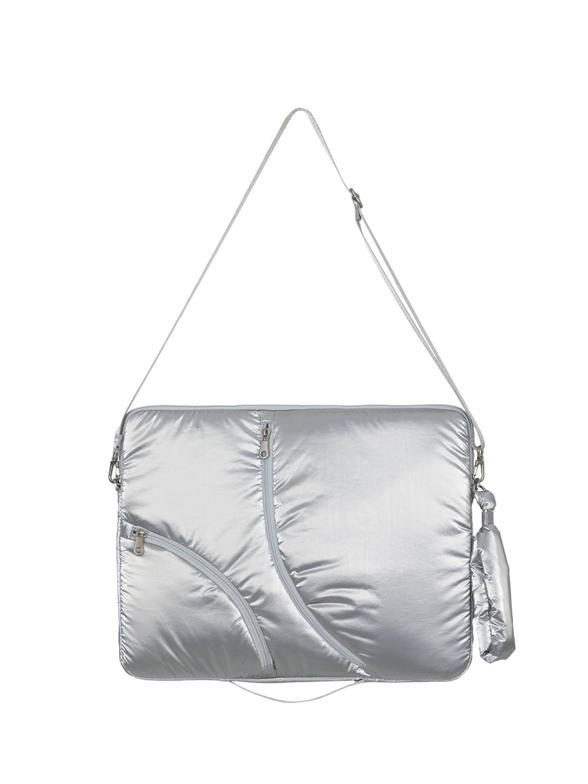 아코크(ACOC) Lake 16 Laptop Clutch_Silver