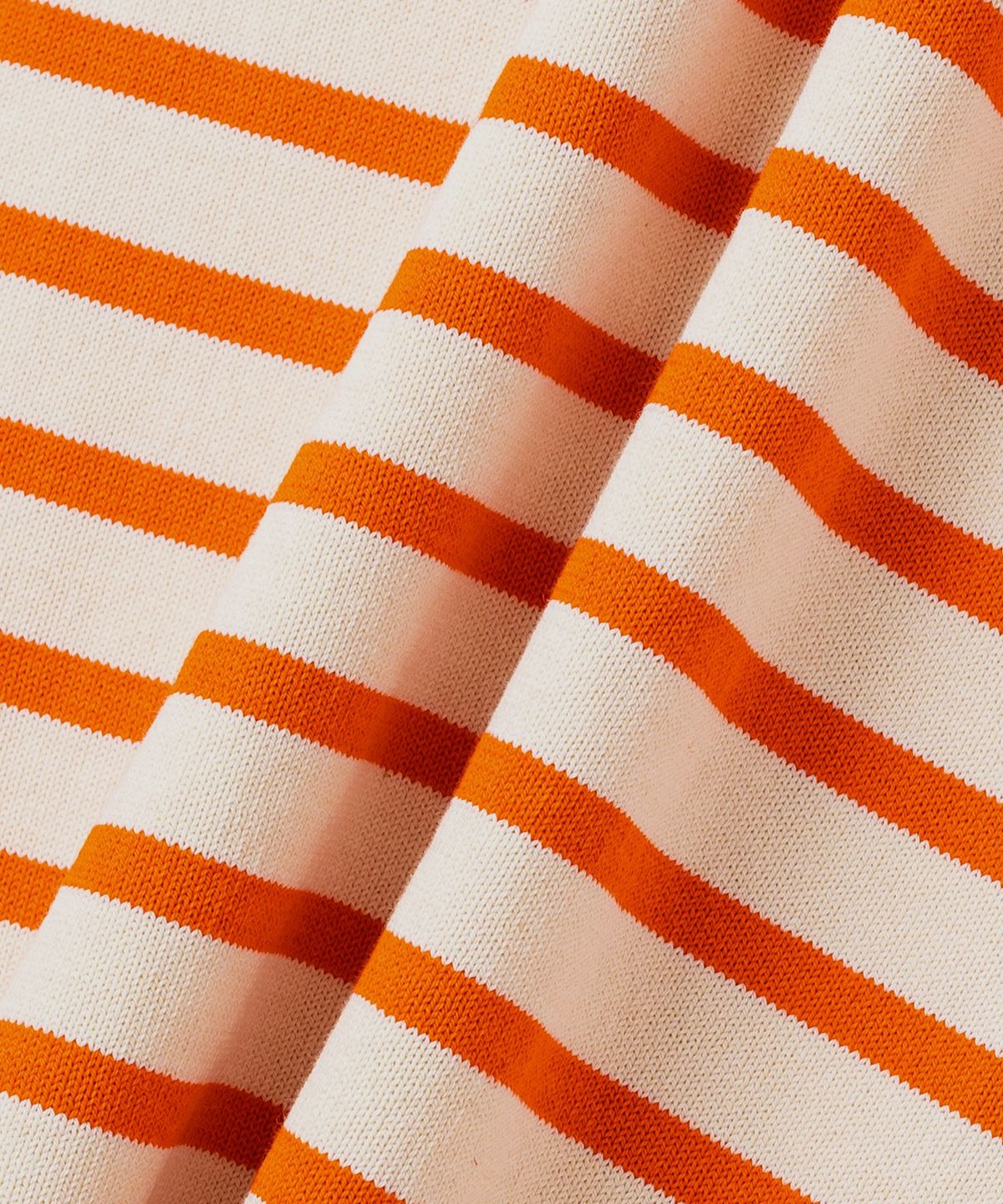 안데르센 안데르센(ANDERSEN ANDERSEN) 보트맨 반팔 스트라이프 니트 Orange