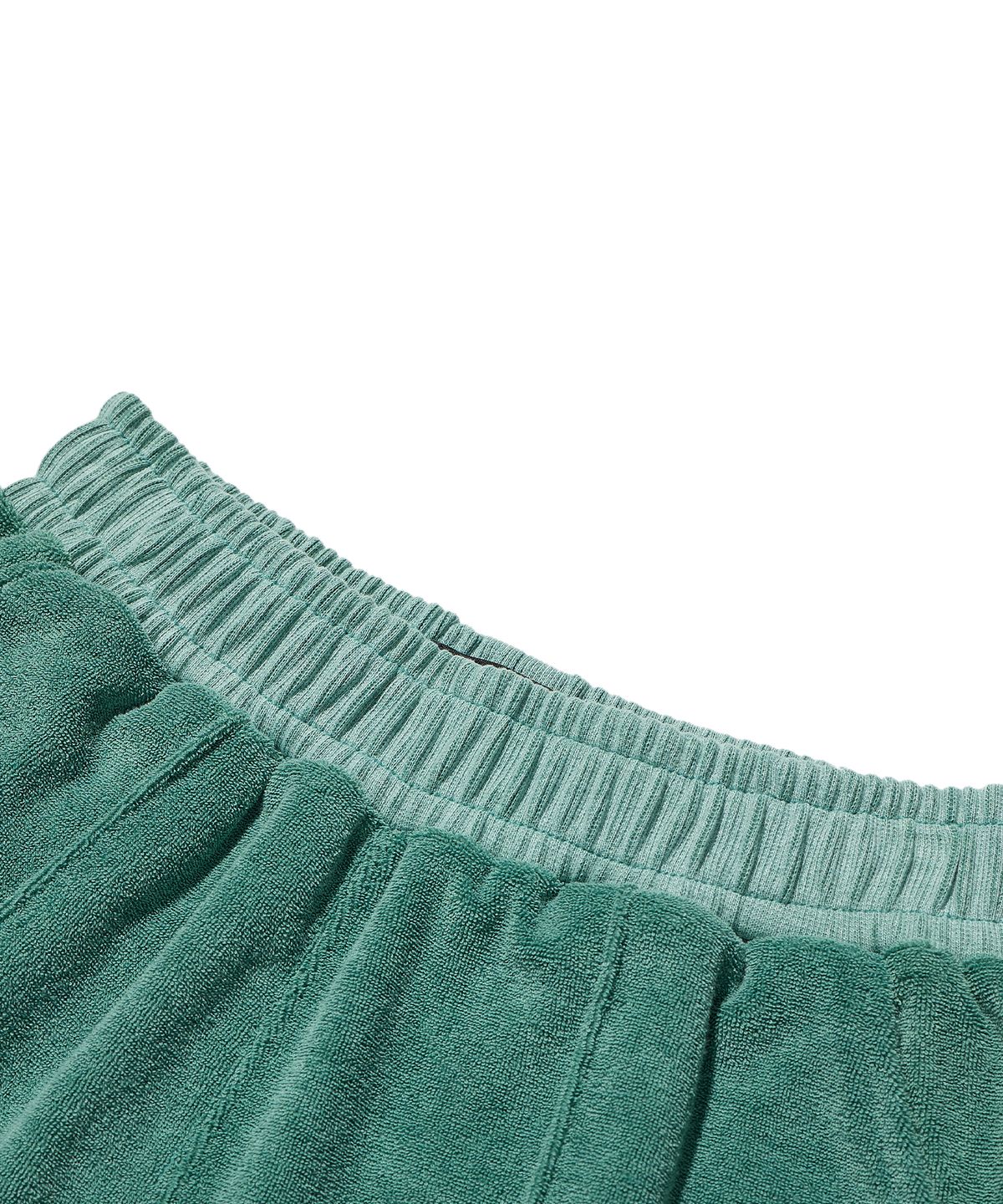 브라운브레스 키즈(BROWNBREATH KIDS) KIDS TERRY SHORTS - GREEN
