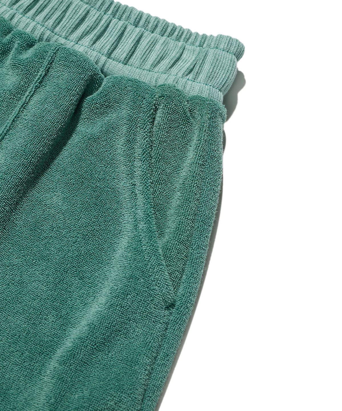 브라운브레스 키즈(BROWNBREATH KIDS) KIDS TERRY SHORTS - GREEN