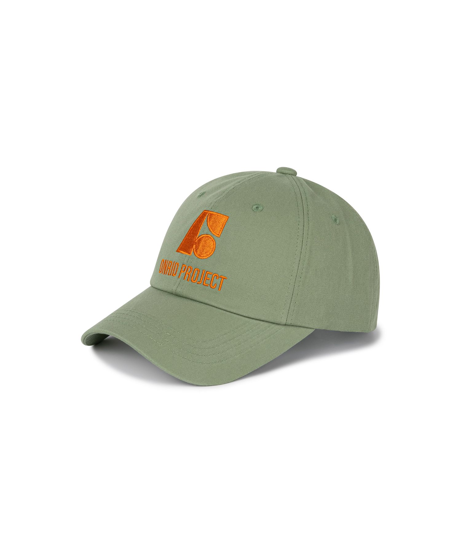 キャップ [ONRIDPROJECT]Essential Symbol Ball Cap (7 colors) MUSINSA | ONRIDPROJECT Essential Symbol Ball Cap - Green Orange