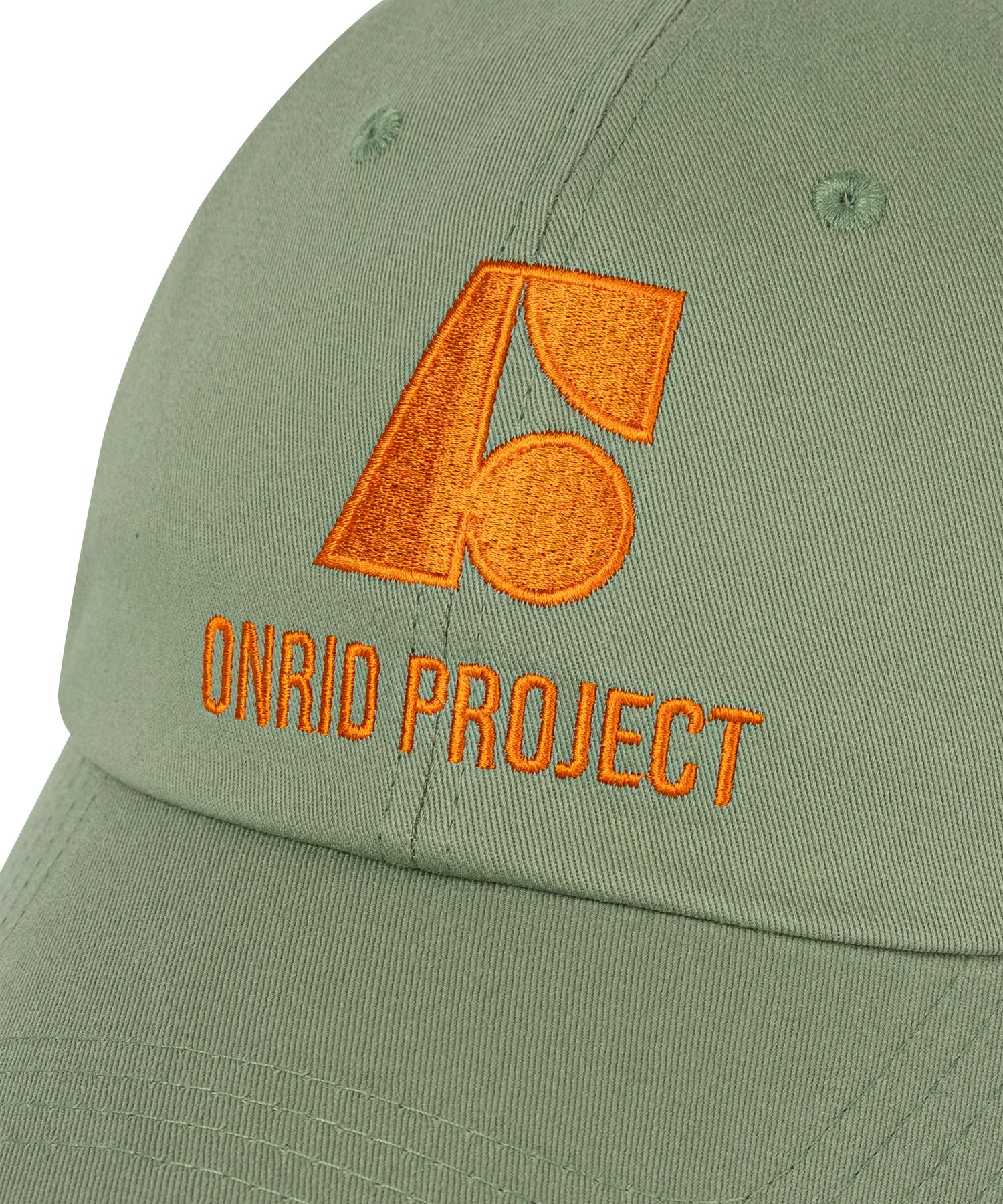 キャップ [ONRIDPROJECT]Essential Symbol Ball Cap (7 colors) MUSINSA | ONRIDPROJECT Essential Symbol Ball Cap - Green Orange